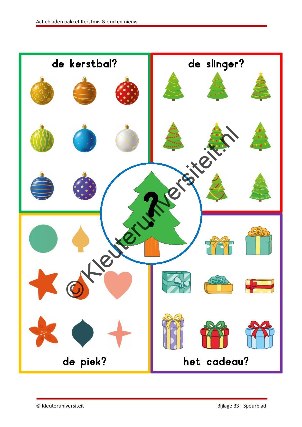 Actiebladen kerst en oud en nieuw - Afbeelding 9