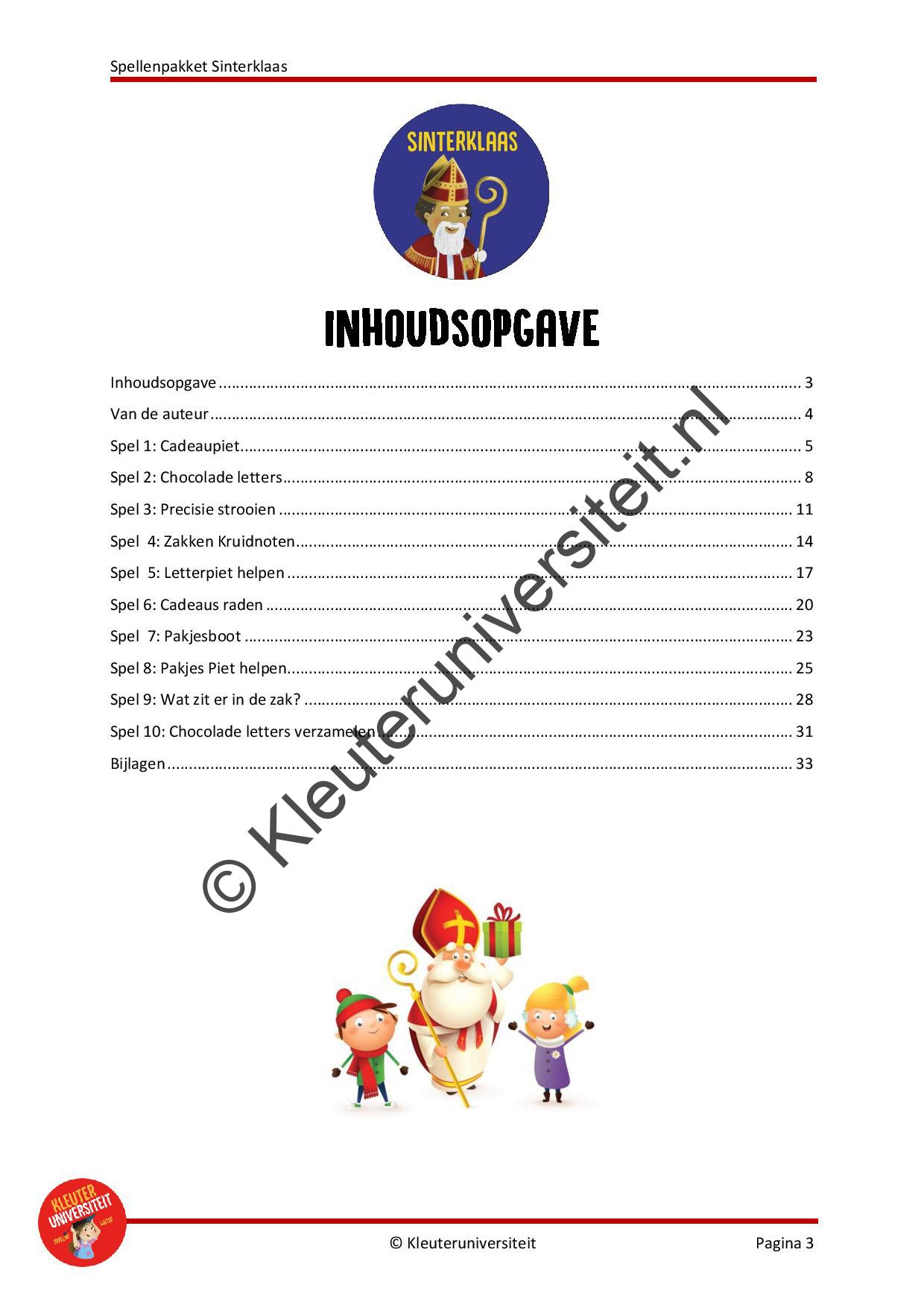 Spellenpakket Sinterklaas - Afbeelding 2