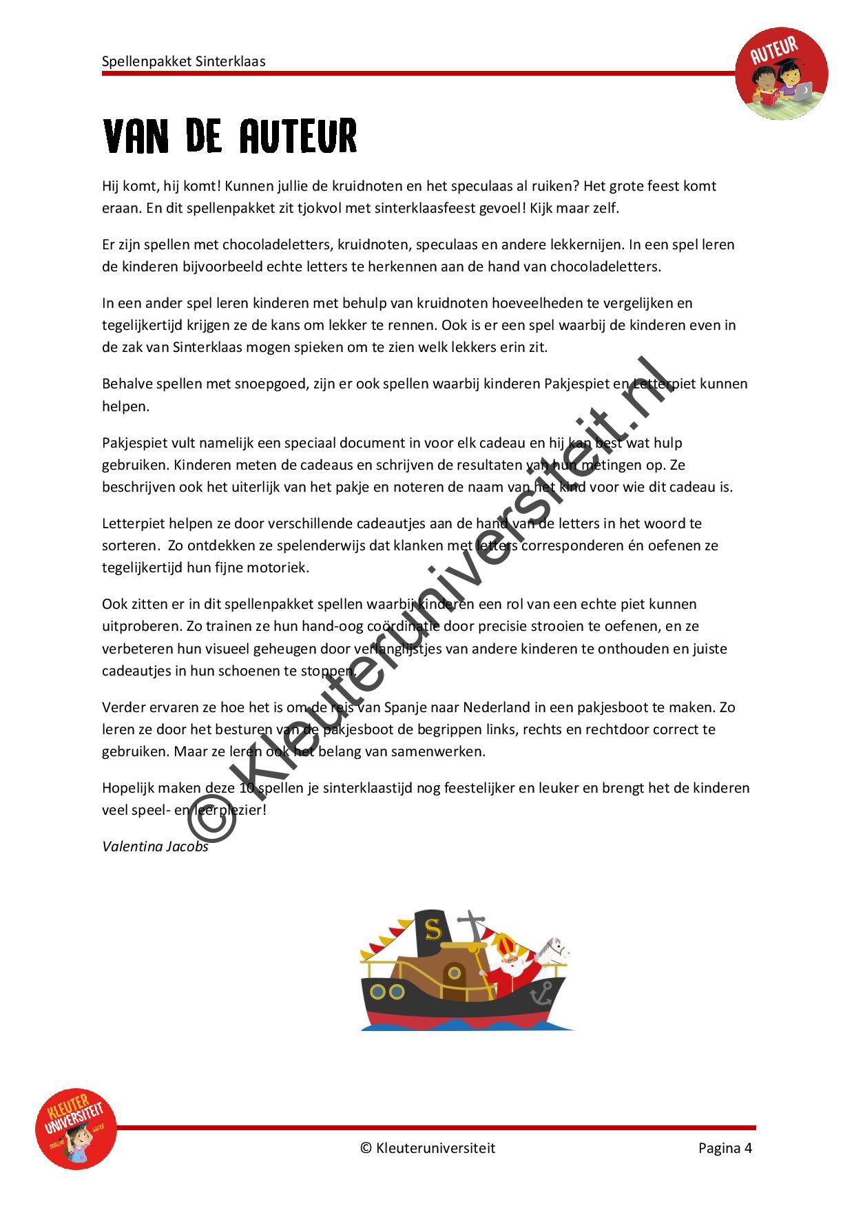 Spellenpakket Sinterklaas - Afbeelding 3