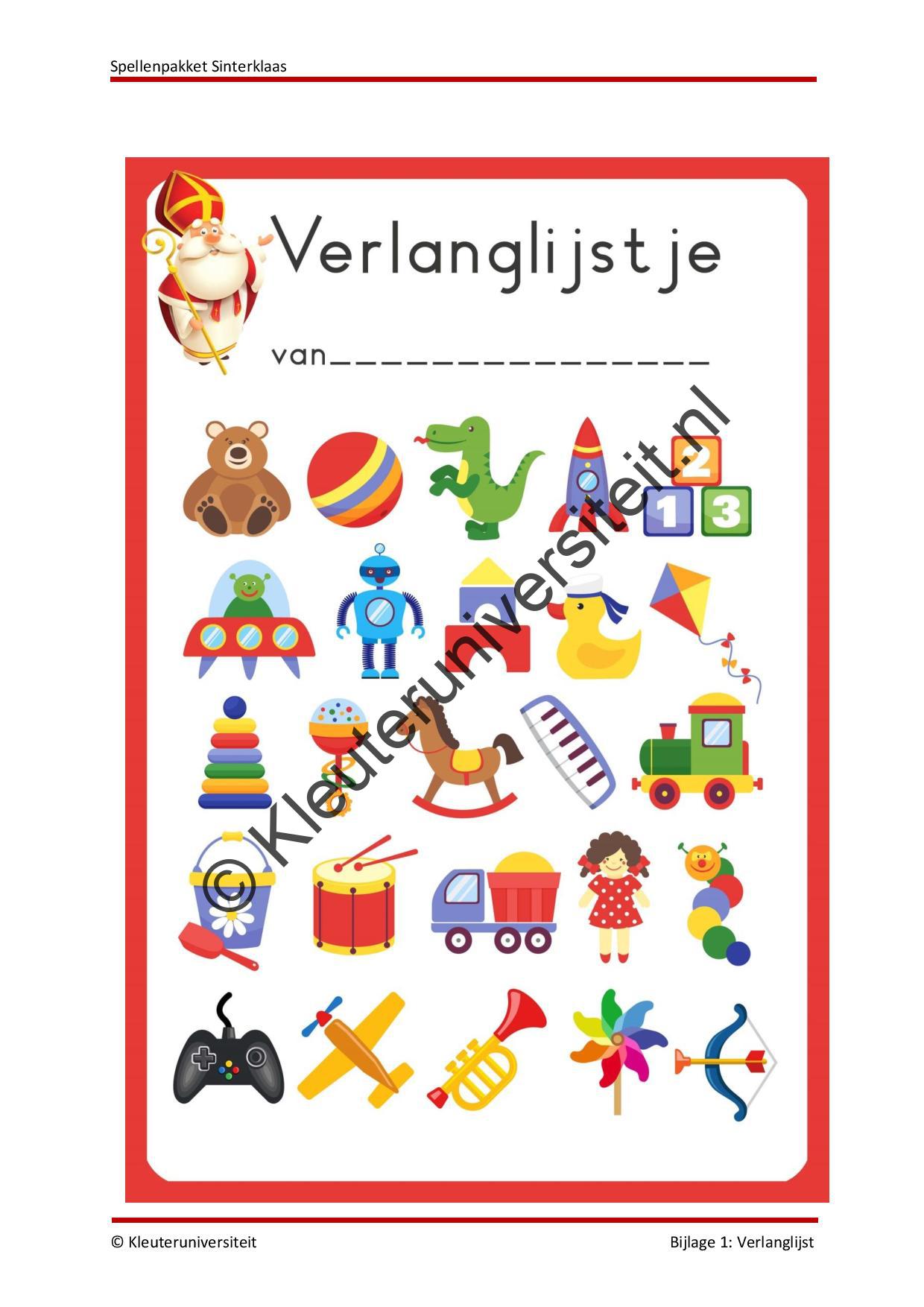 Spellenpakket Sinterklaas - Afbeelding 6