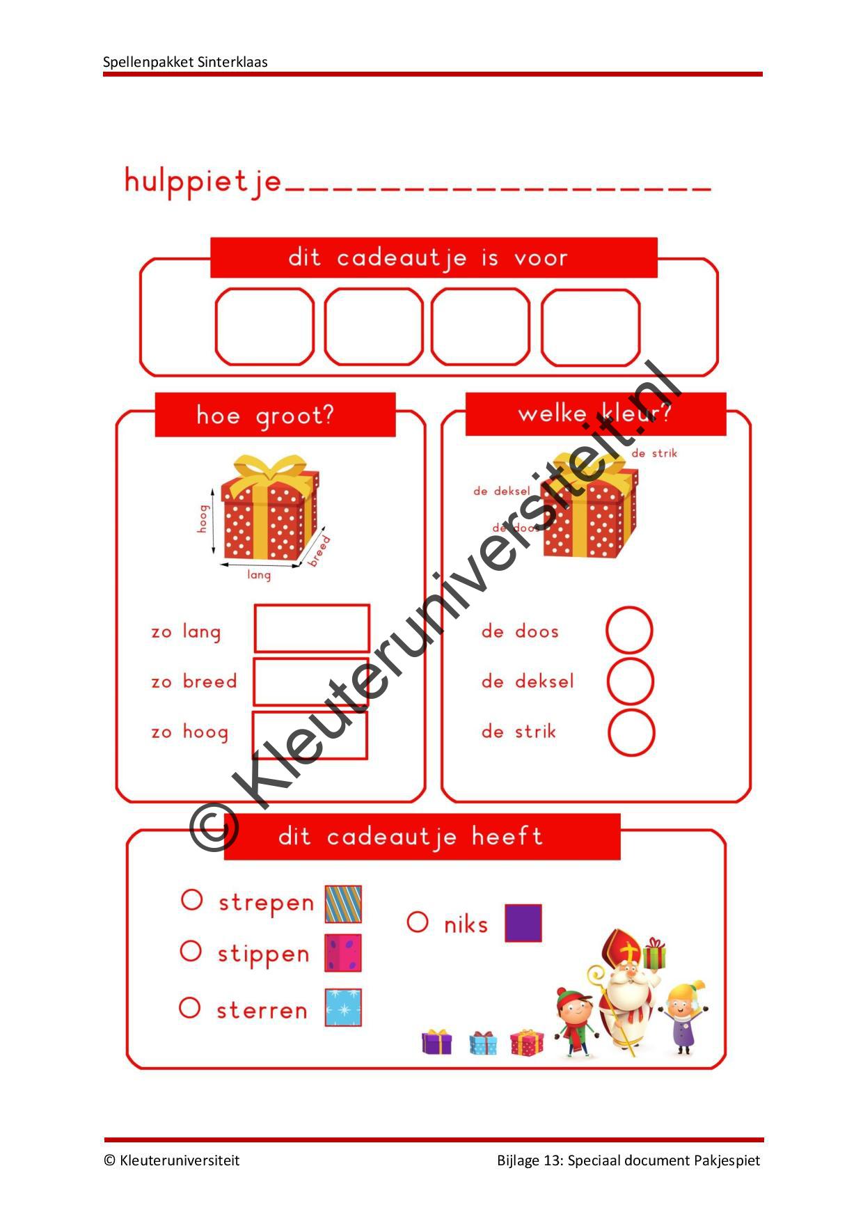 Spellenpakket Sinterklaas - Afbeelding 7