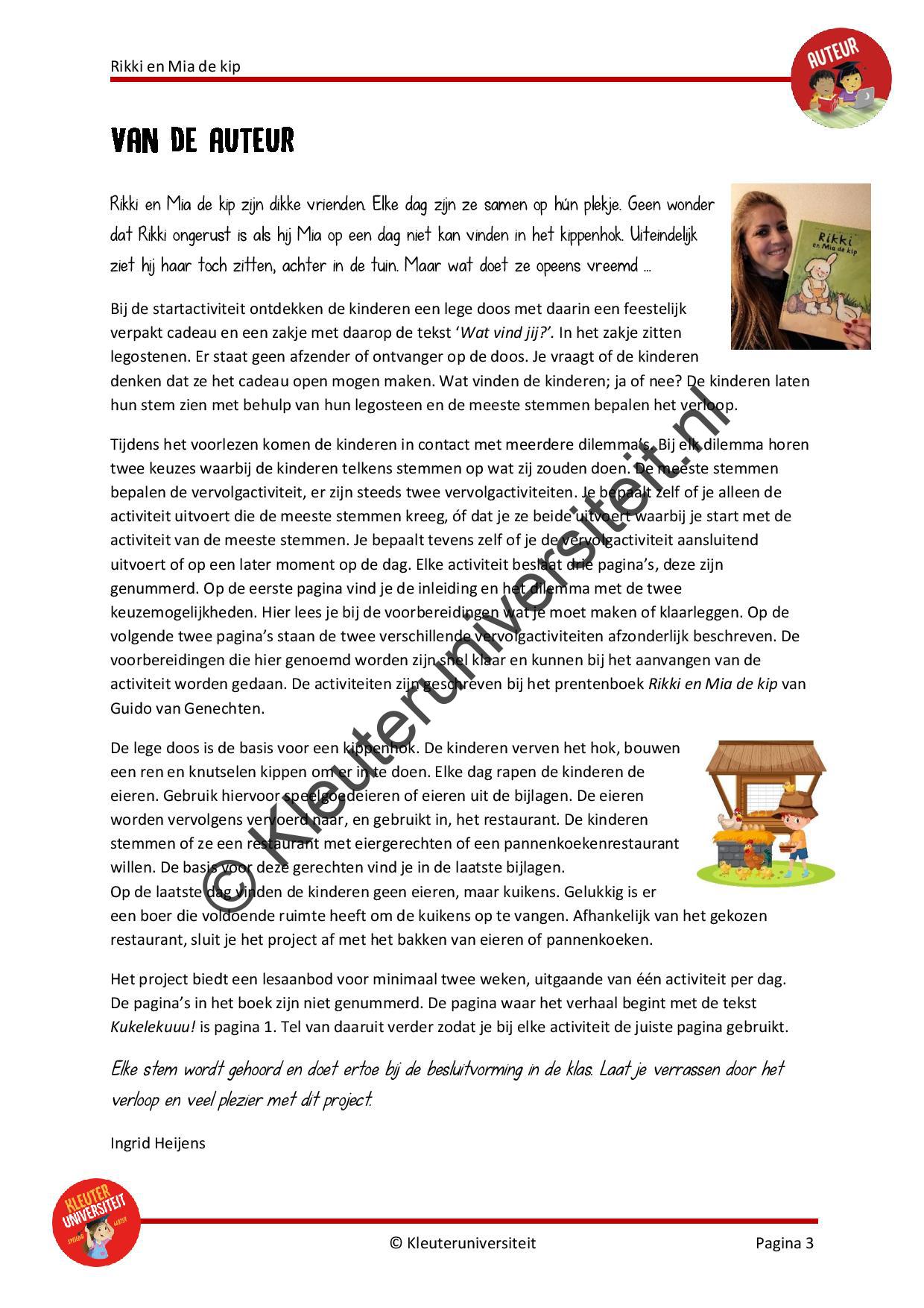 Rikki en Mia de kip - Afbeelding 2