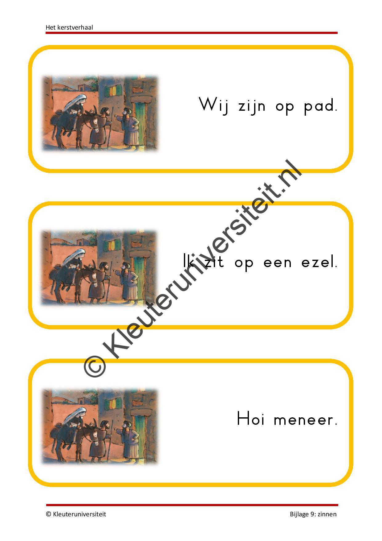 Het kerstverhaal - versie 2022 - Afbeelding 6