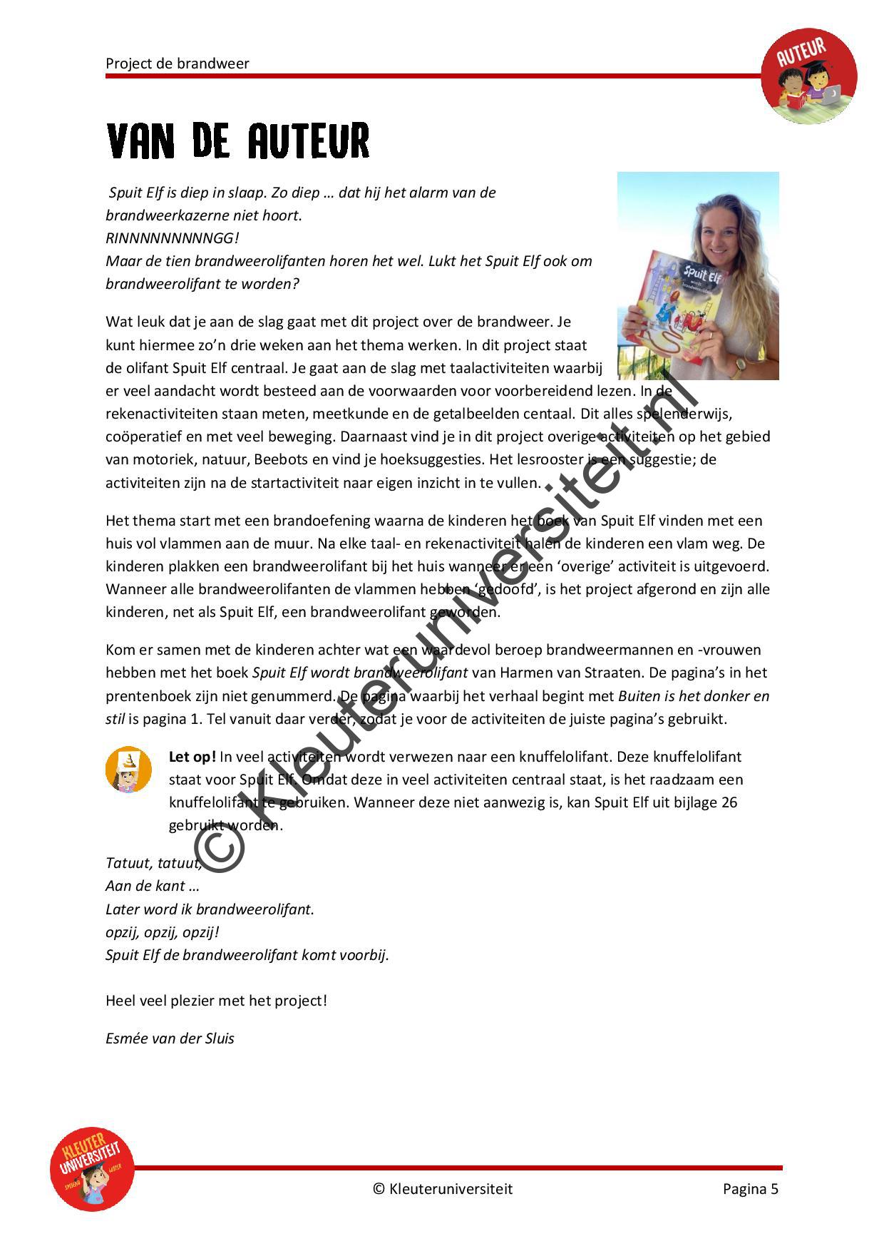 Brandweer - Spuit Elf wordt brandweerolifant - Afbeelding 2