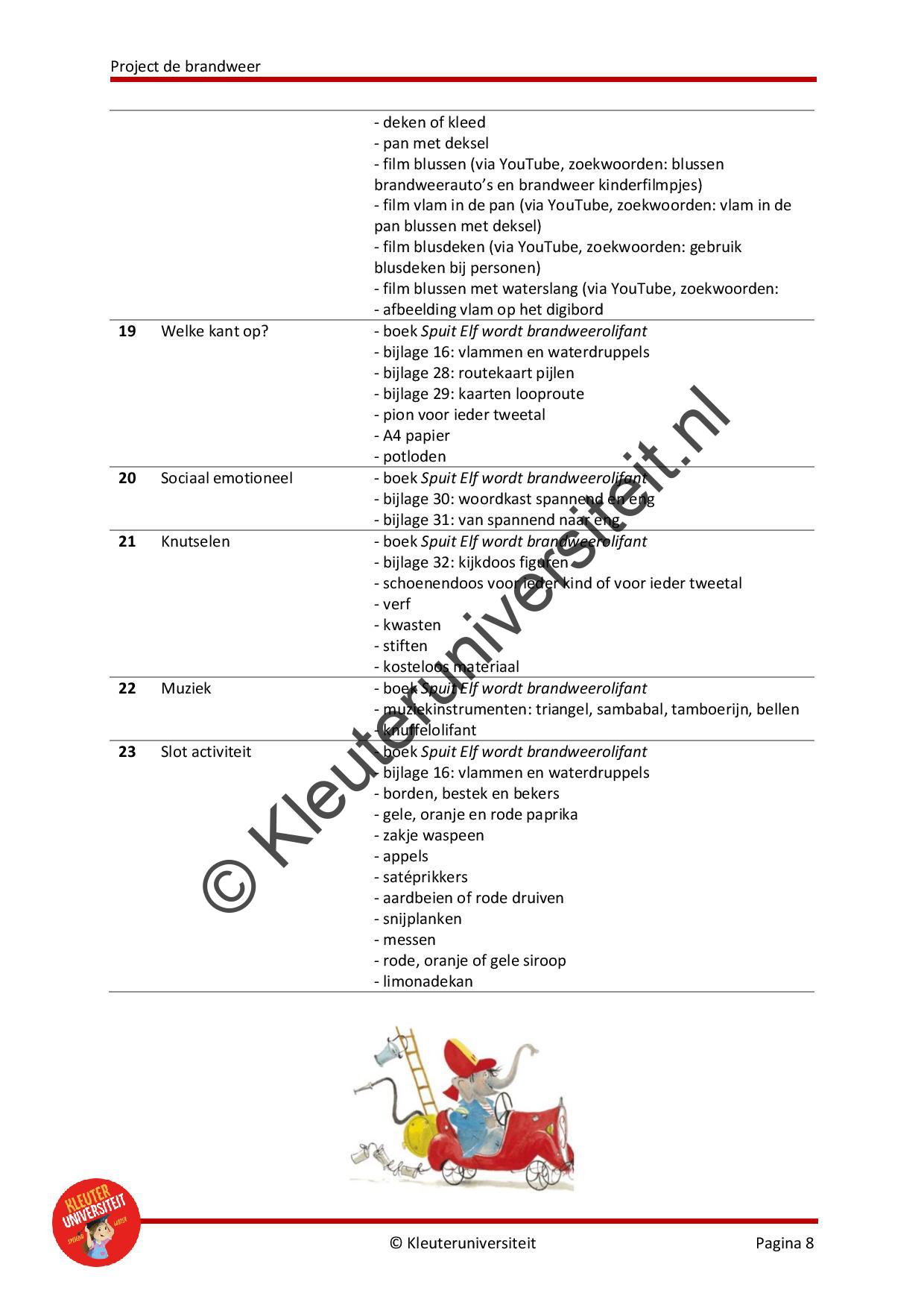 Brandweer - Spuit Elf wordt brandweerolifant - Afbeelding 5