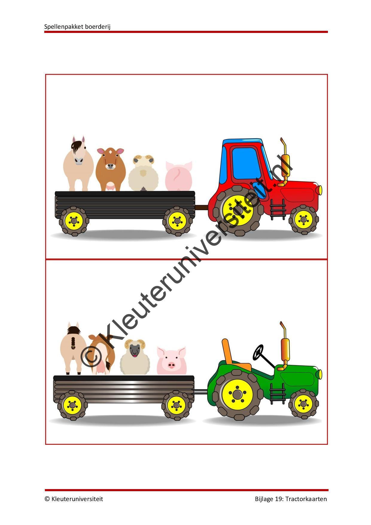 Spellenpakket boerderij - Afbeelding 10