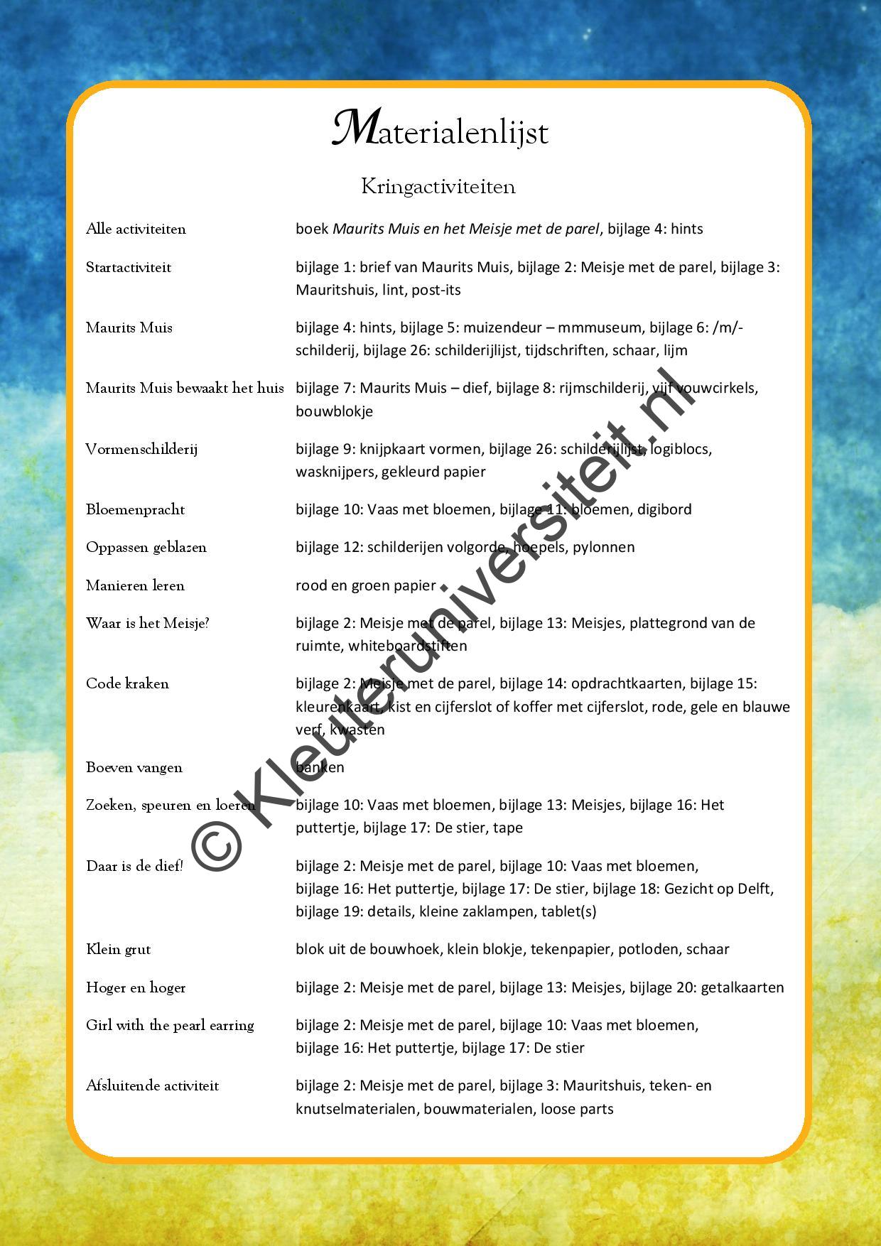 Maurits Muis en het meisje met de parel - Afbeelding 3