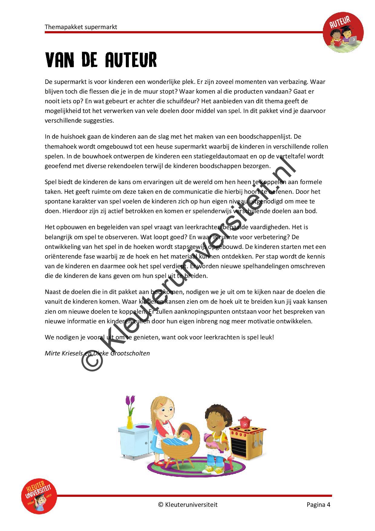 Themapakket supermarkt - Afbeelding 3