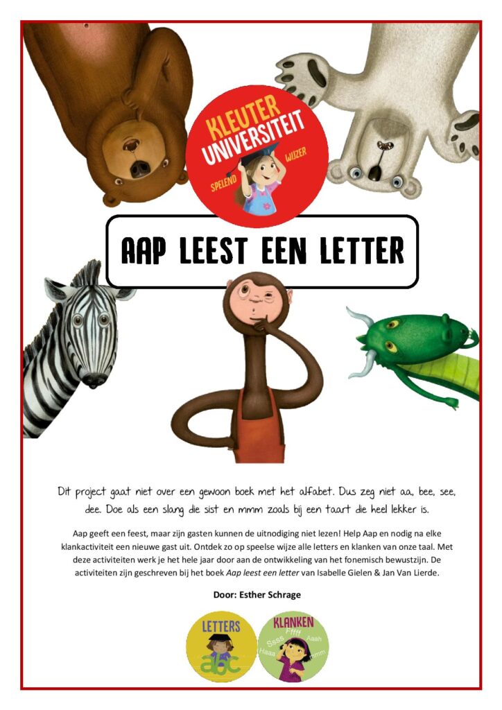 6 x projecten op het schooljaar mee te starten – Kleuteruniversiteit