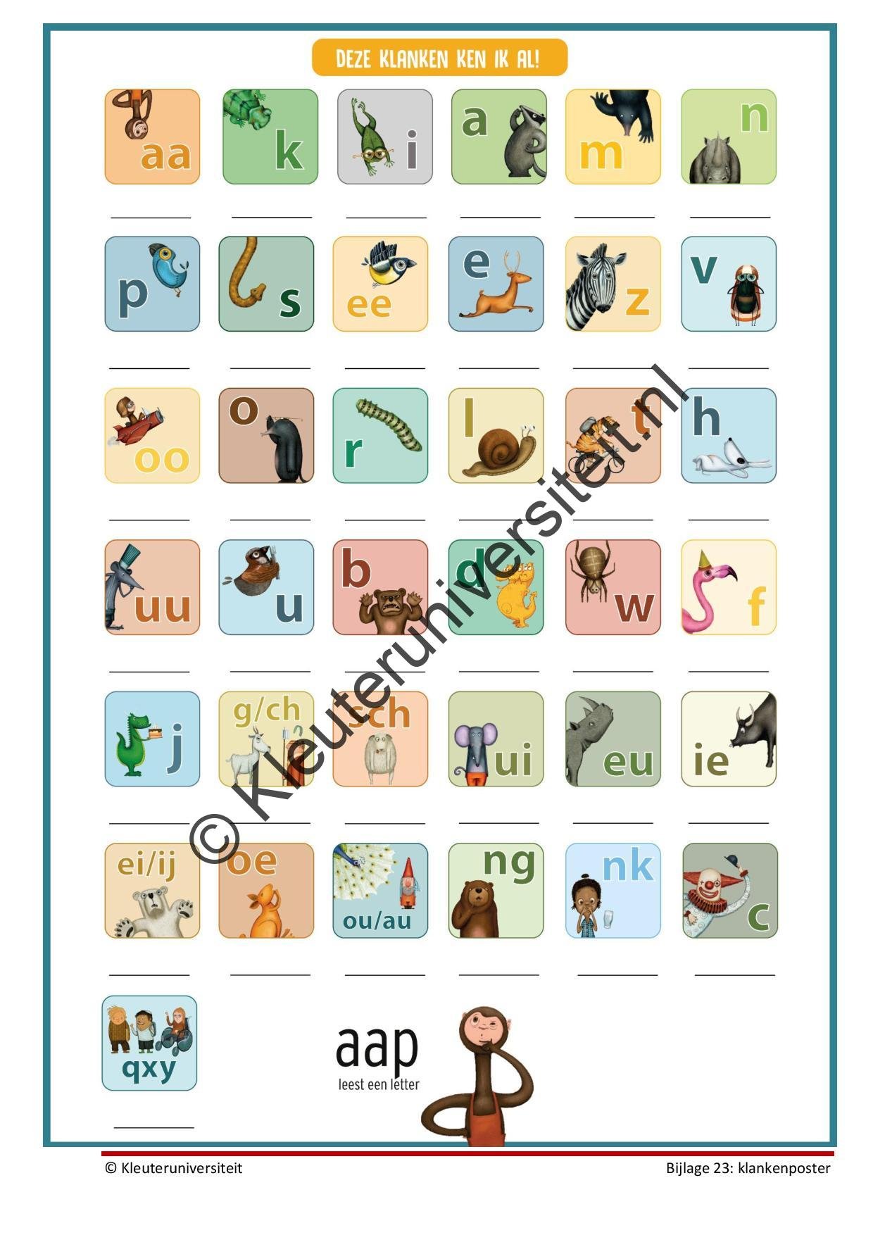 Aap leest een letter - Afbeelding 12