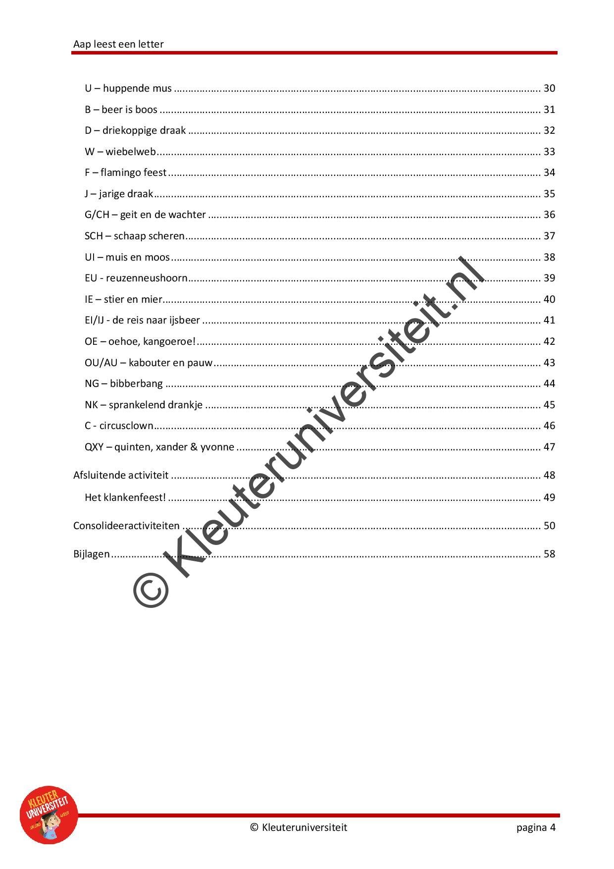 Aap leest een letter - Afbeelding 3