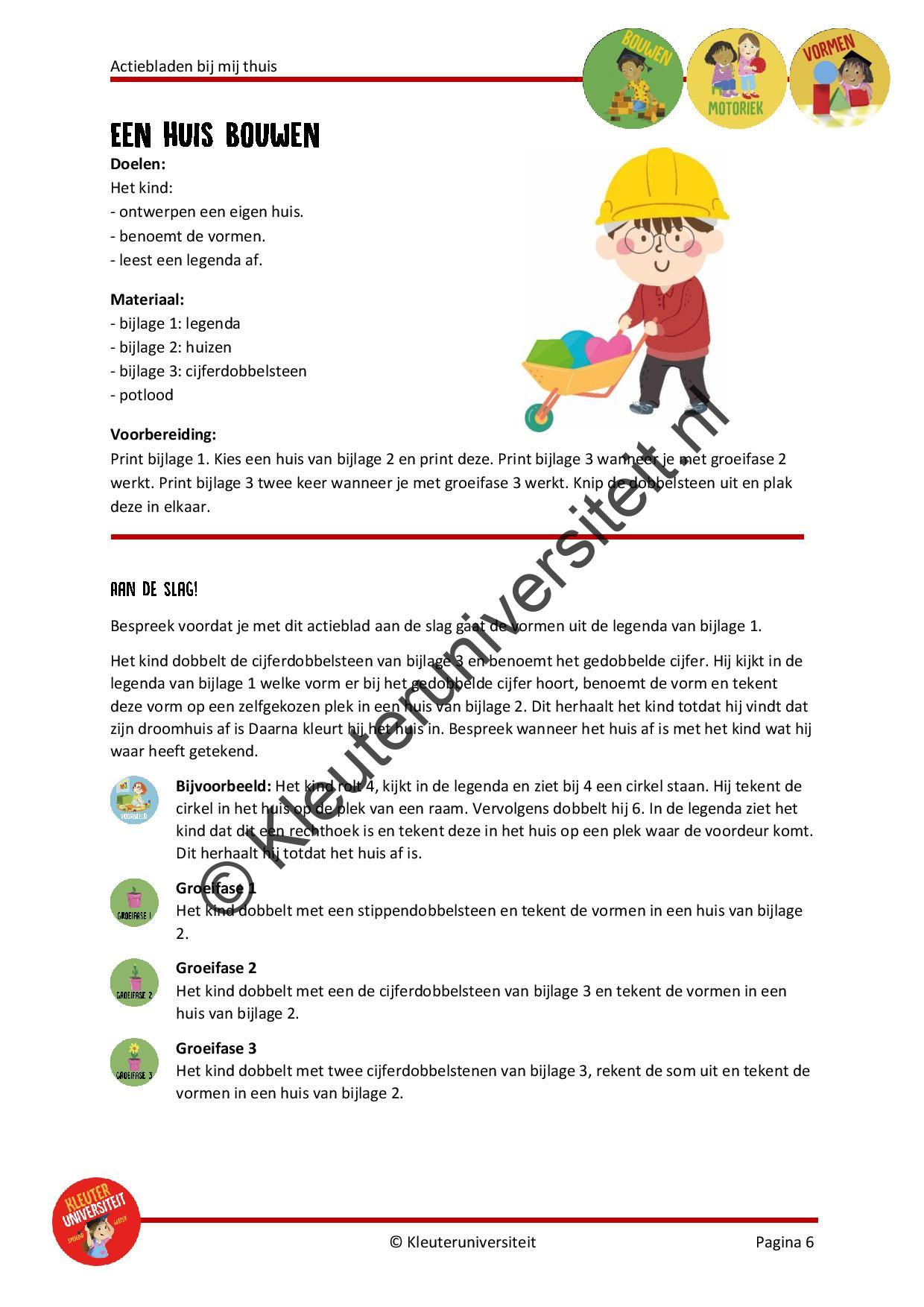 Actiebladen Bij mij thuis - Afbeelding 5