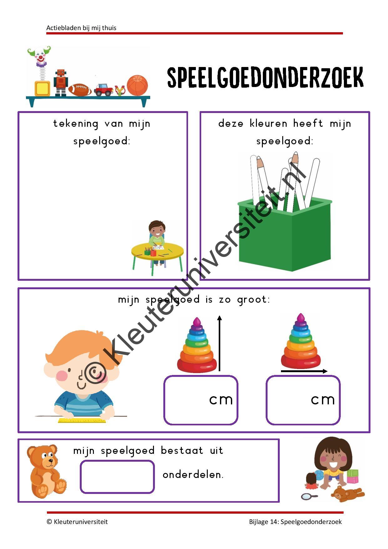 Actiebladen Bij mij thuis - Afbeelding 7