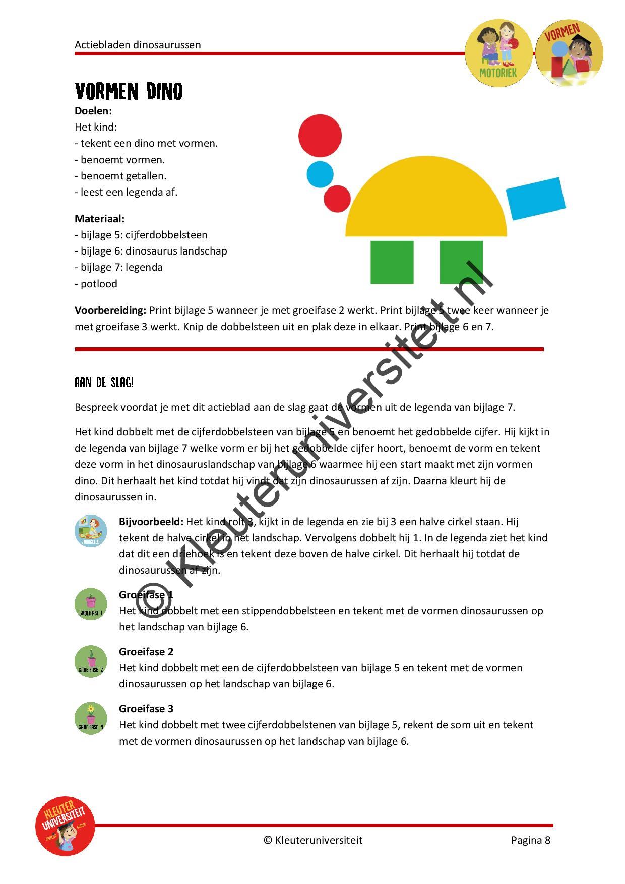 Actiebladen dinosaurussen - Afbeelding 5