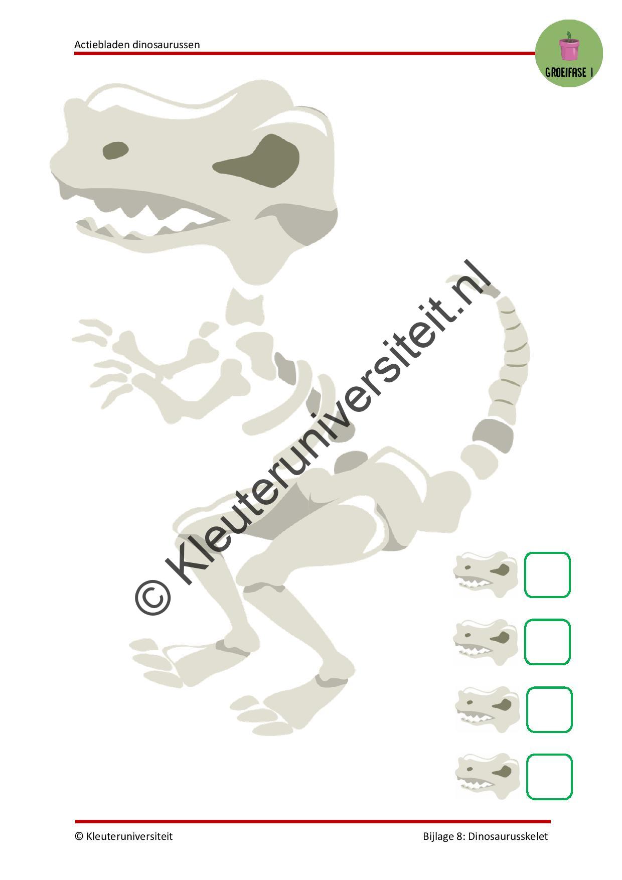 Actiebladen dinosaurussen - Afbeelding 7