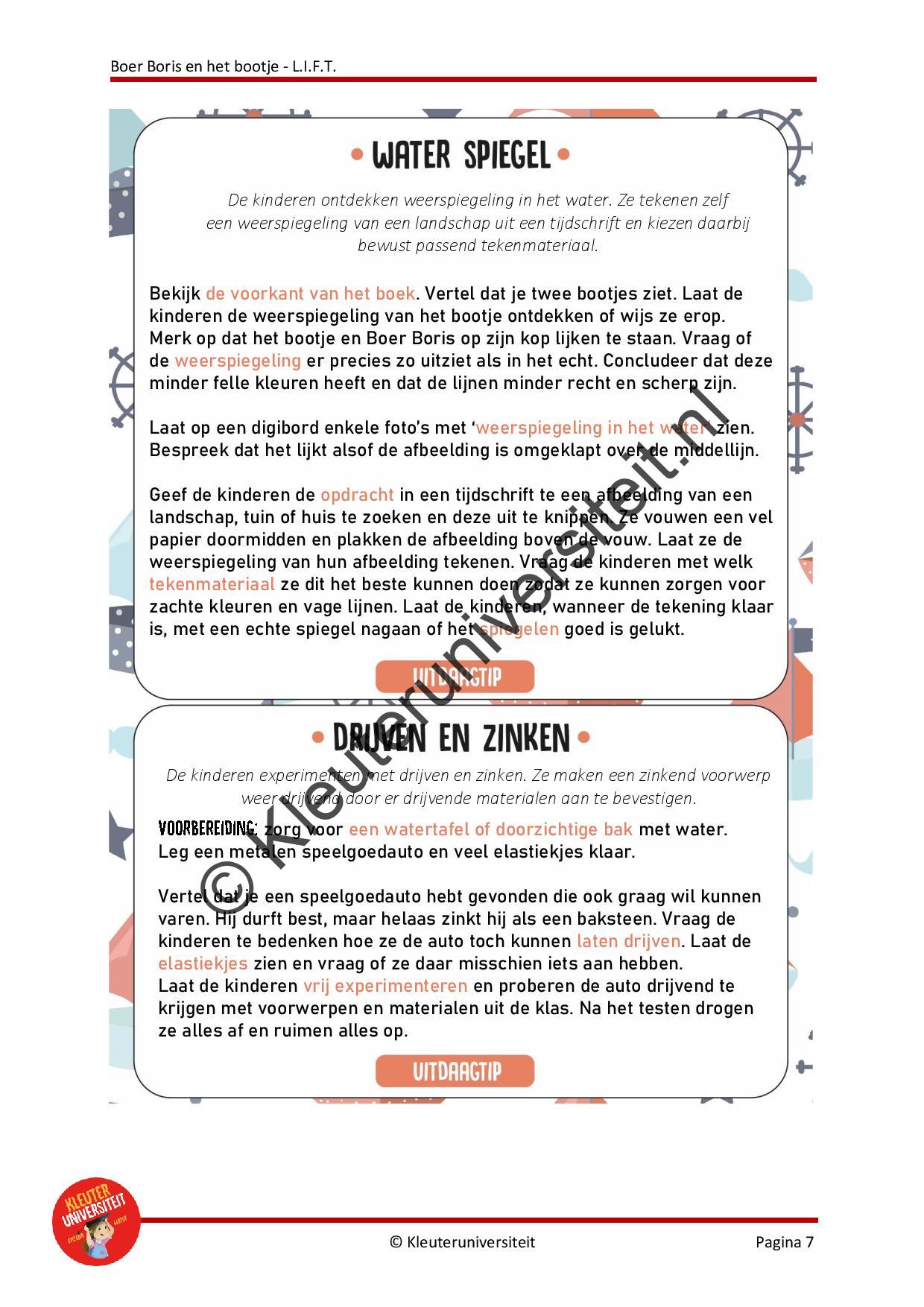 Boer Boris en het bootje - LIFT - Afbeelding 5