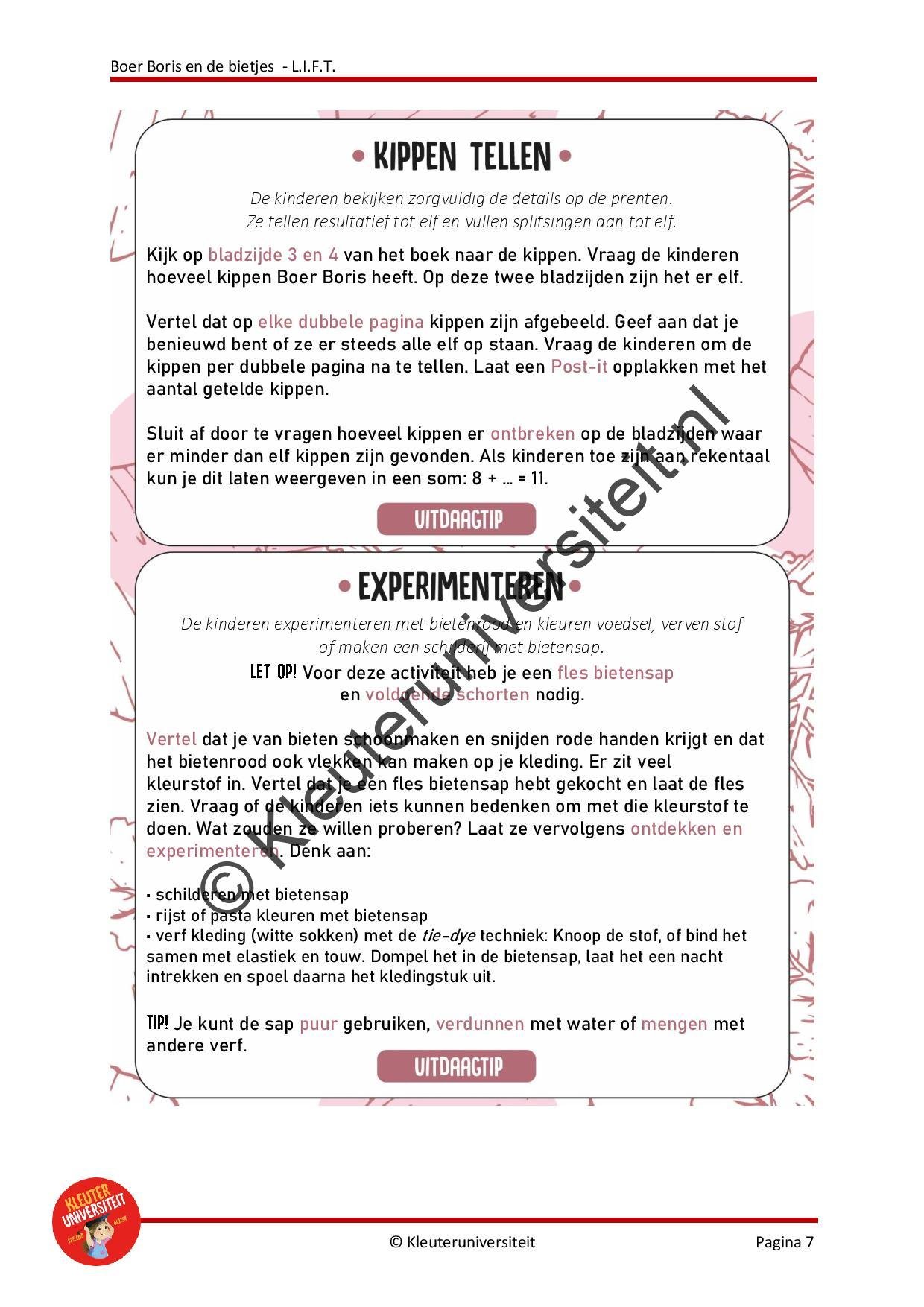 Boer Boris en de bietjes - LIFT - Afbeelding 5