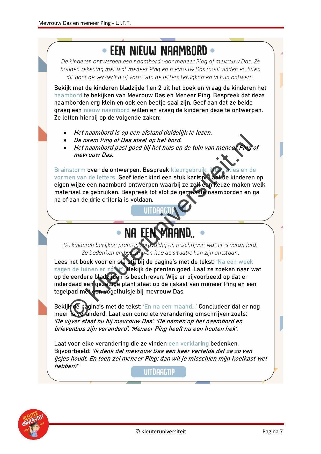 Mevrouw Das en meneer Ping - LIFT - Afbeelding 5