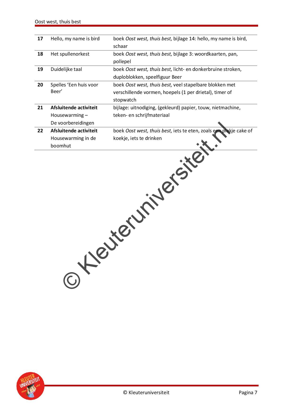Oost west thuis best - Afbeelding 6