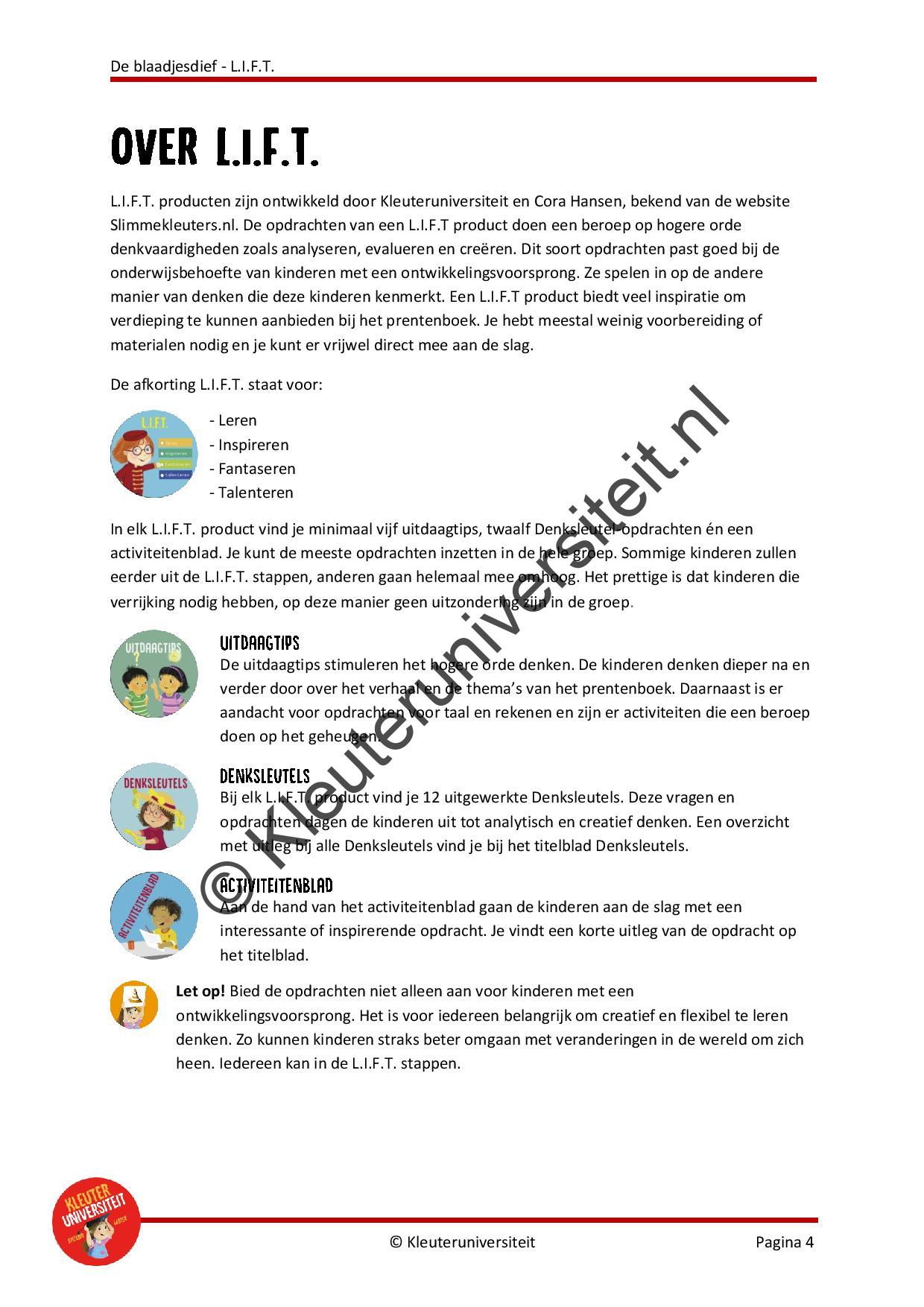 De blaadjesdief - LIFT - Afbeelding 3