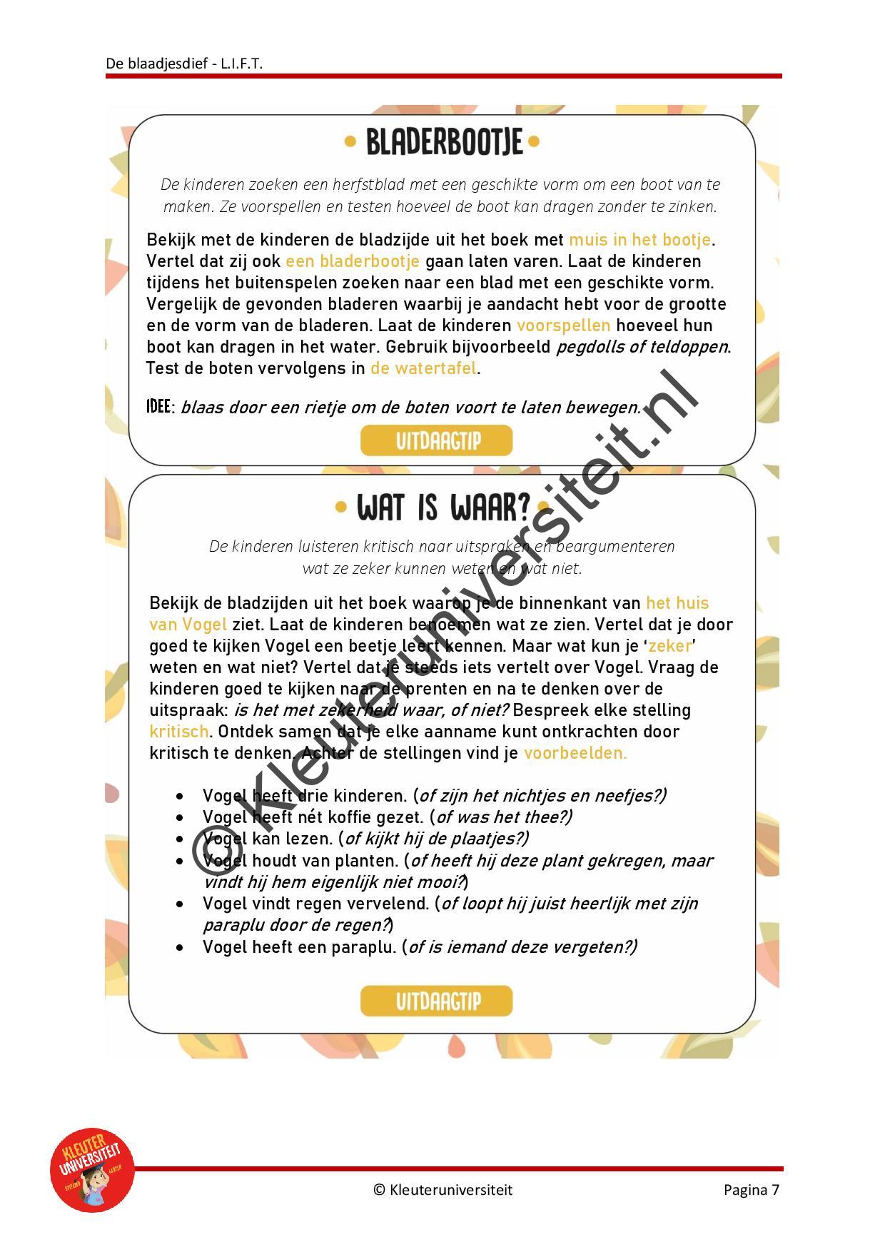 De blaadjesdief - LIFT - Afbeelding 5