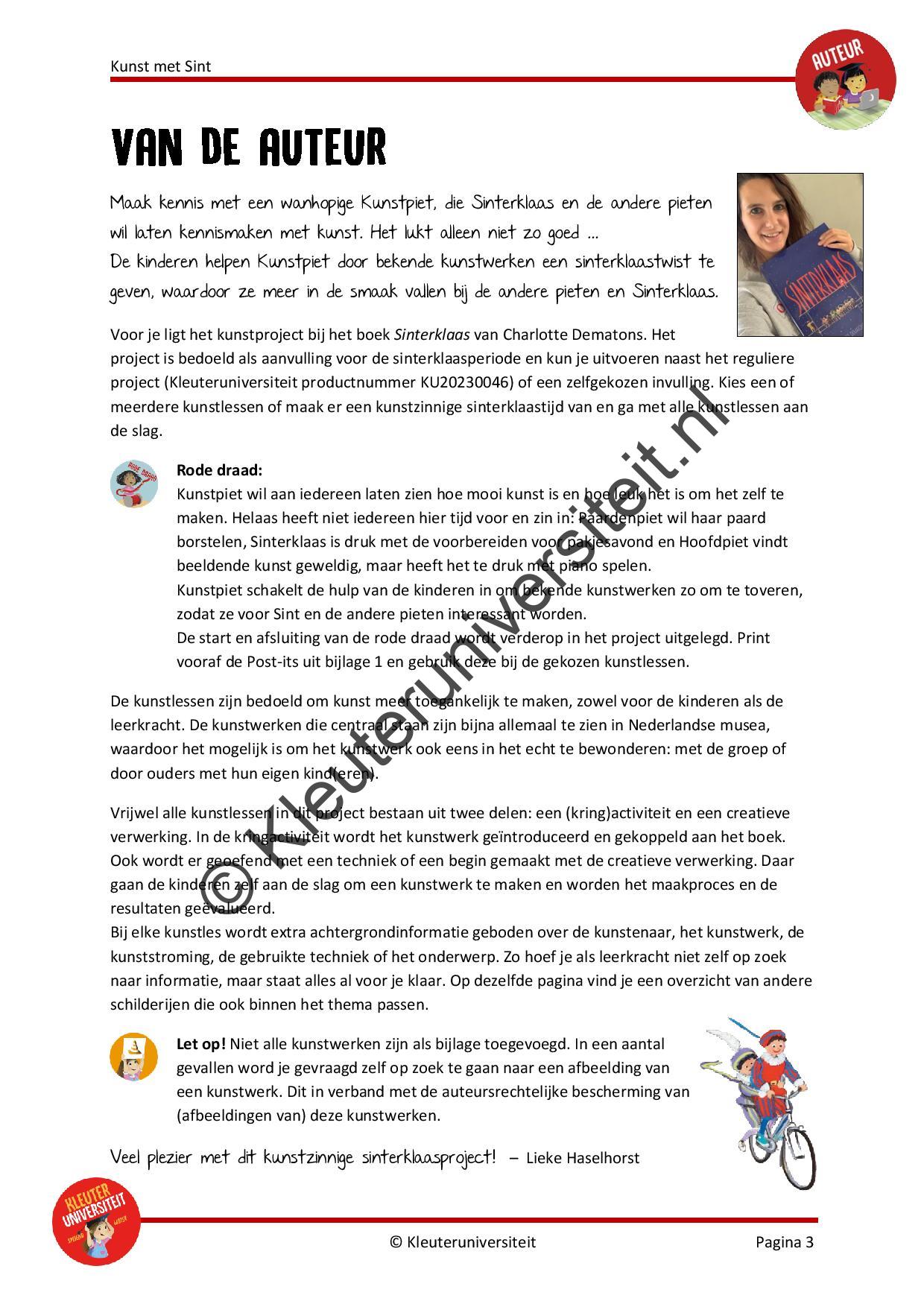 Kunst met Sinterklaas - Afbeelding 2