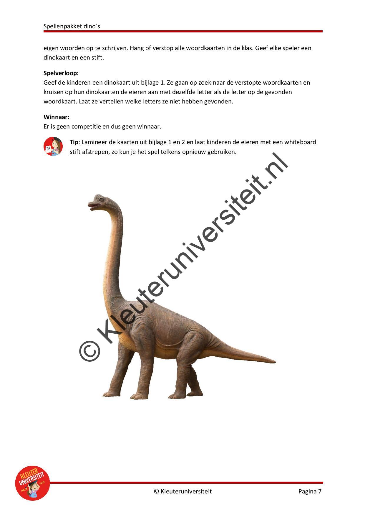 Spellenpakket dino's - Afbeelding 5