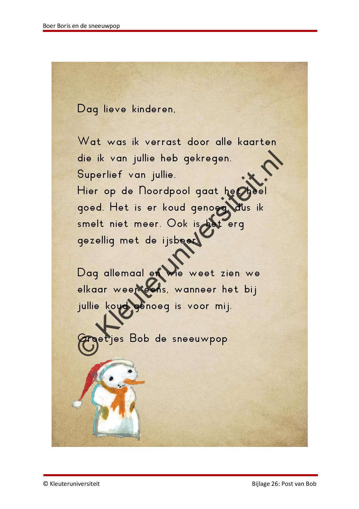 Boer Boris en de sneeuwpop - Afbeelding 8