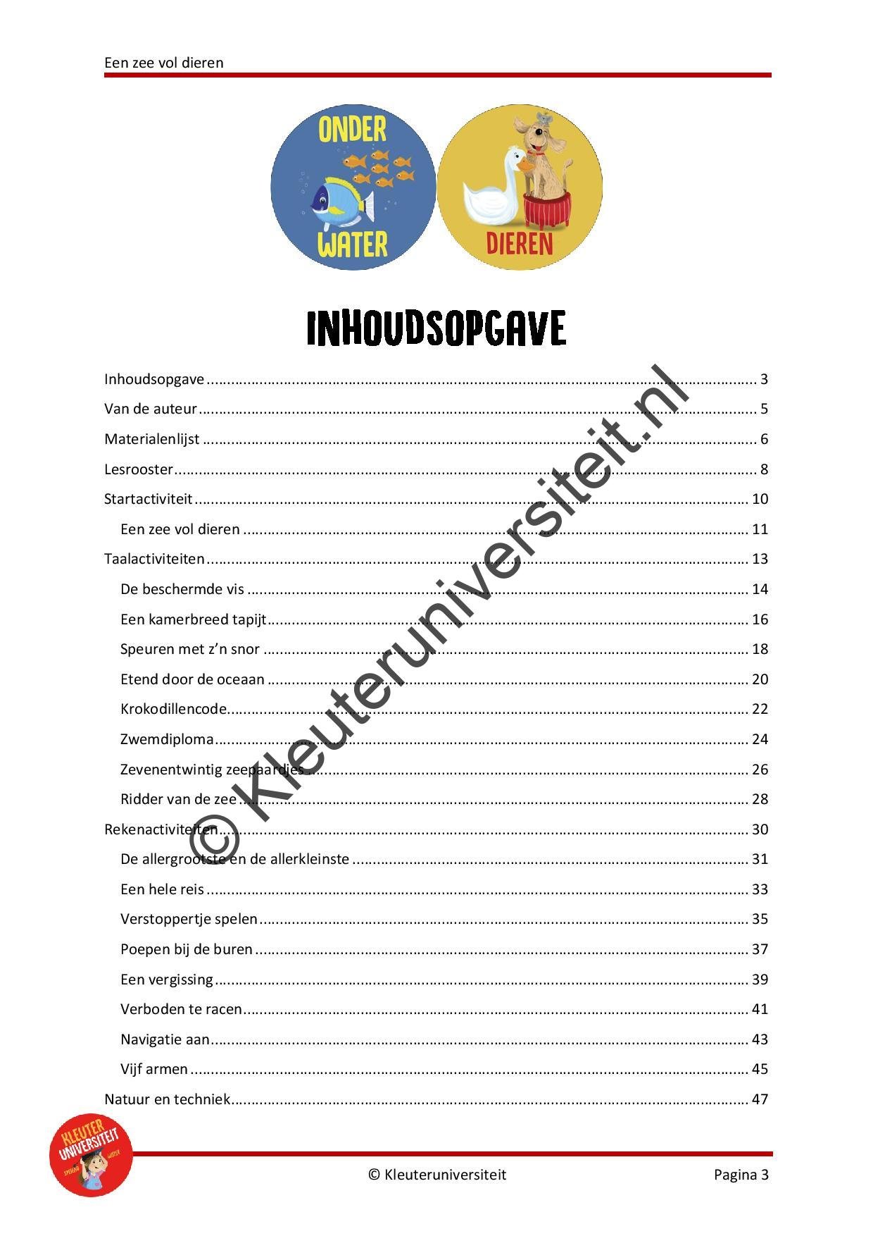 Een zee vol dieren - Afbeelding 2