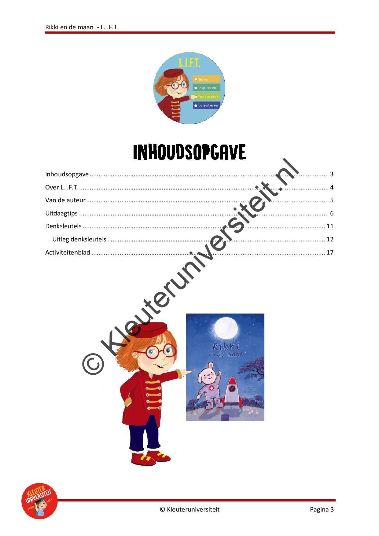 Rikki en de maan - LIFT - Afbeelding 2