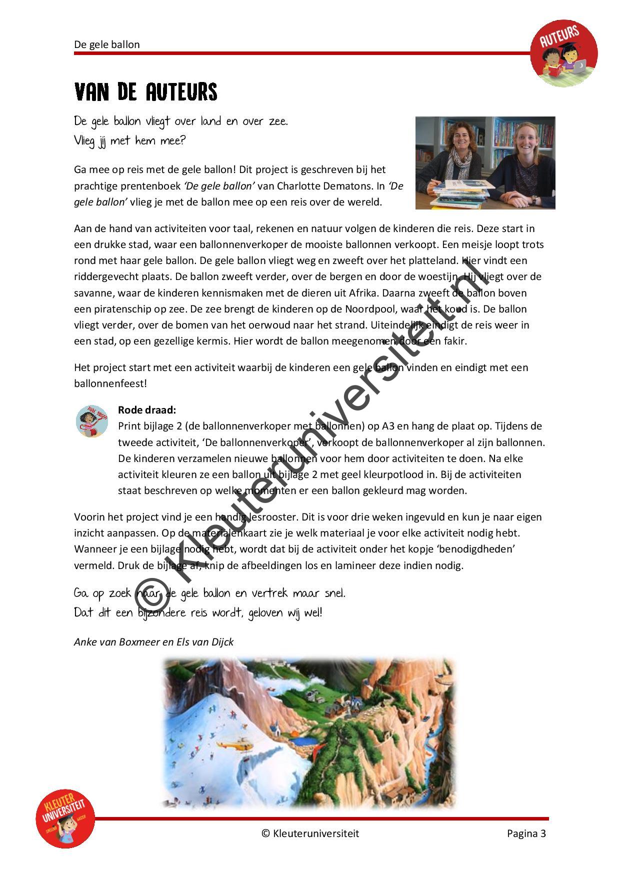 De gele ballon - Afbeelding 2