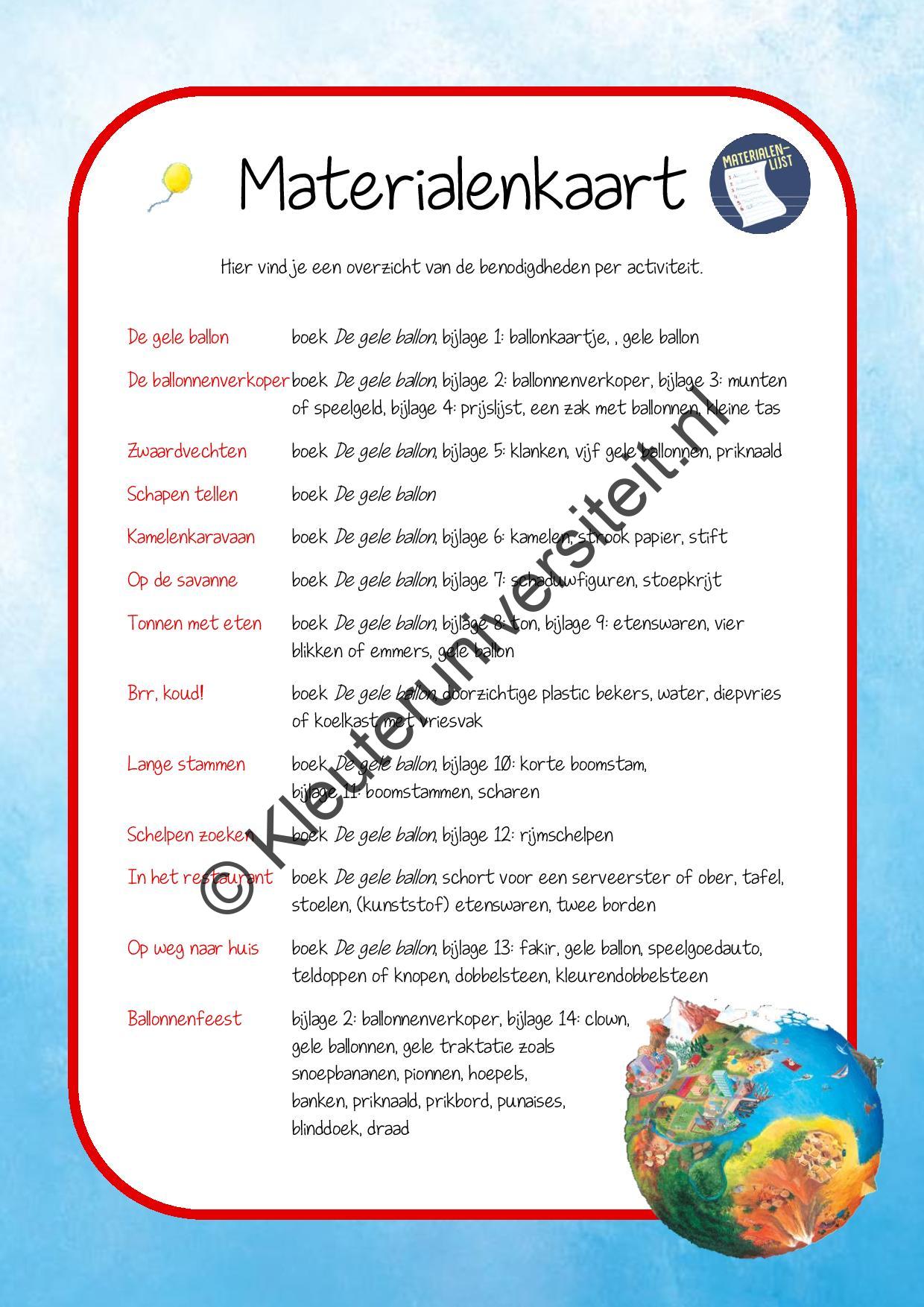 De gele ballon - Afbeelding 3