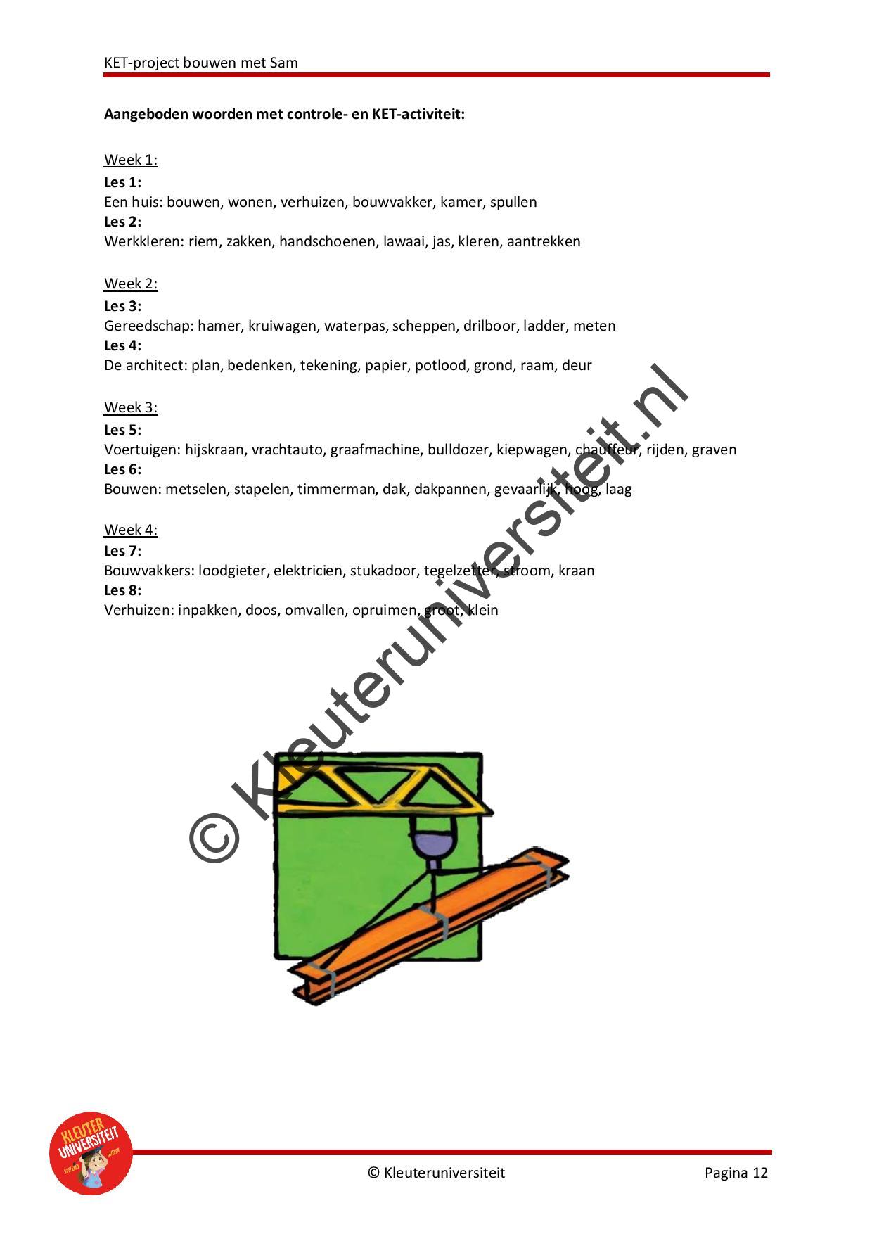 KET project Bouwen met Sam - Afbeelding 11