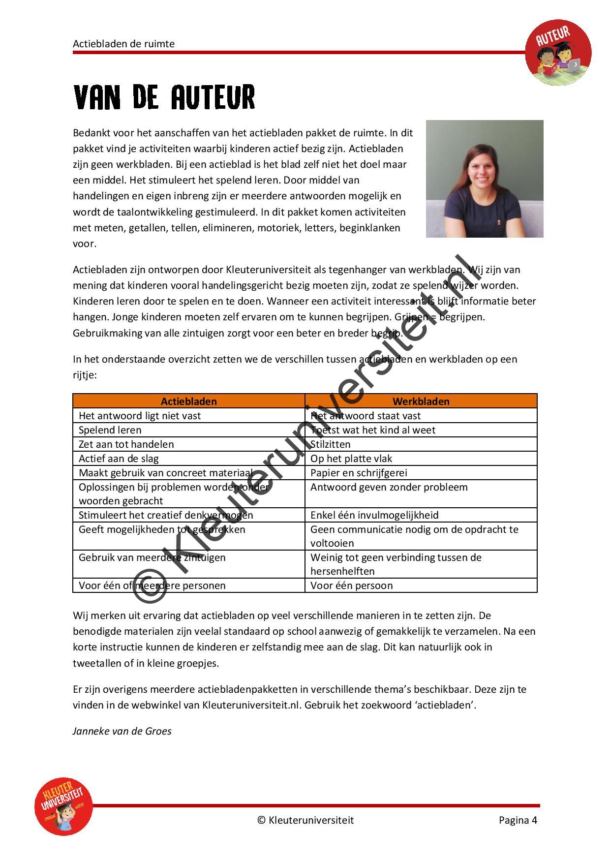 Actiebladen de ruimte - Afbeelding 3