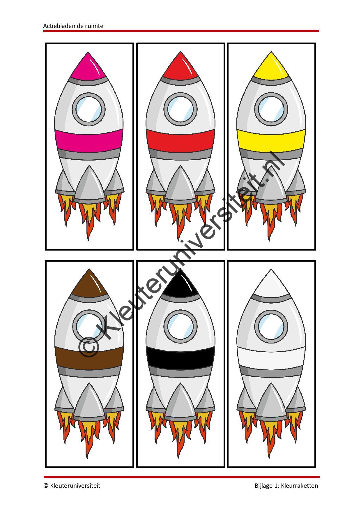 Actiebladen de ruimte - Afbeelding 6