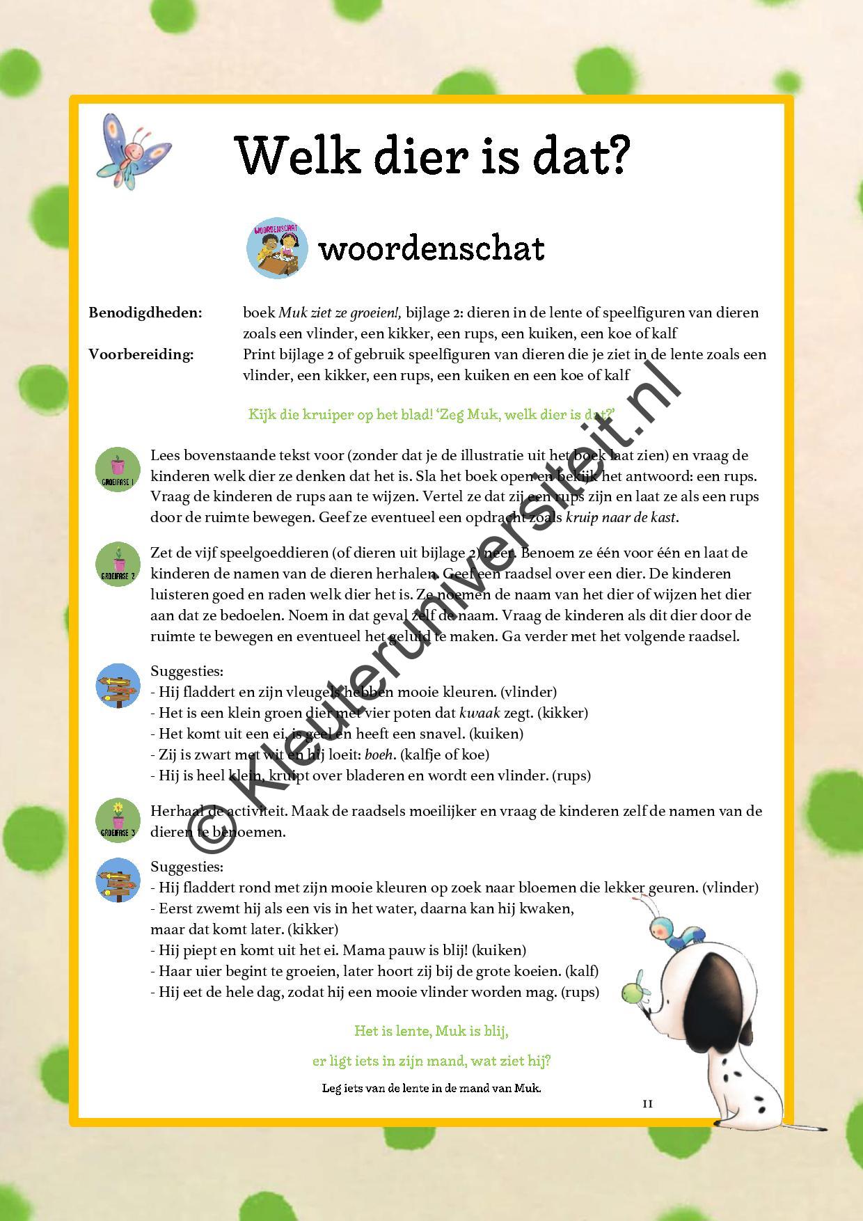 Lente - Muk ziet ze groeien - KAMELEON - Afbeelding 6