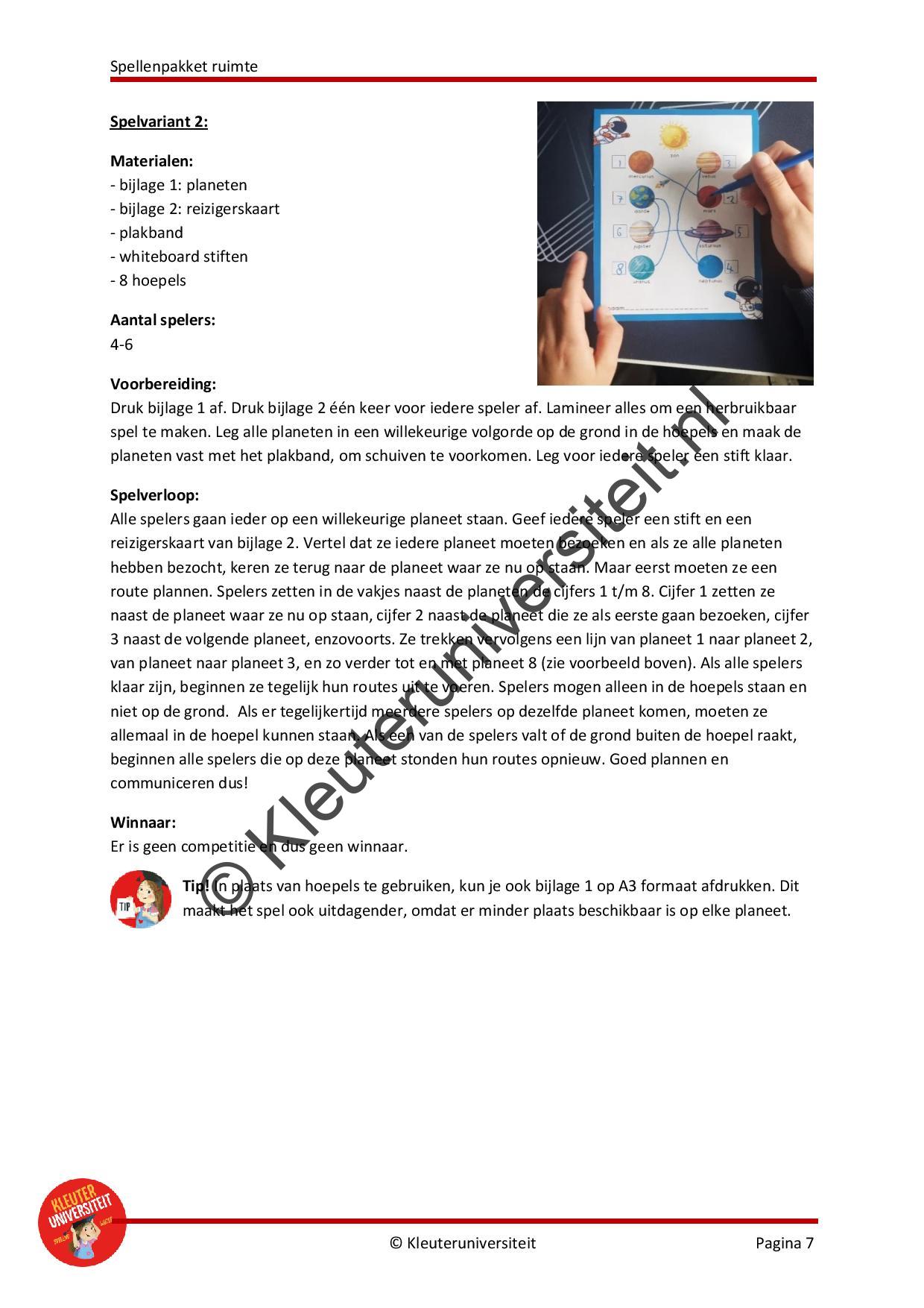 Spellenpakket ruimte - Afbeelding 5