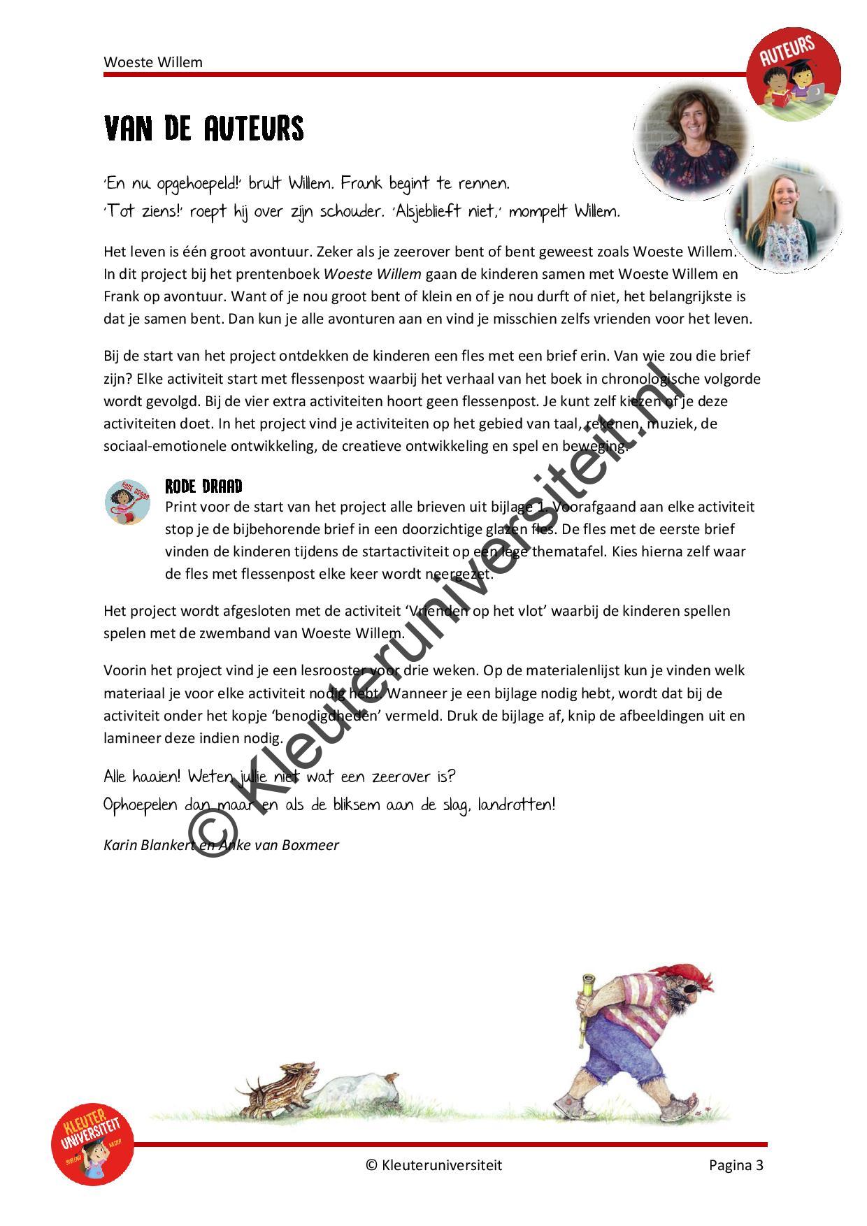 Woeste Willem - piraten - Afbeelding 2