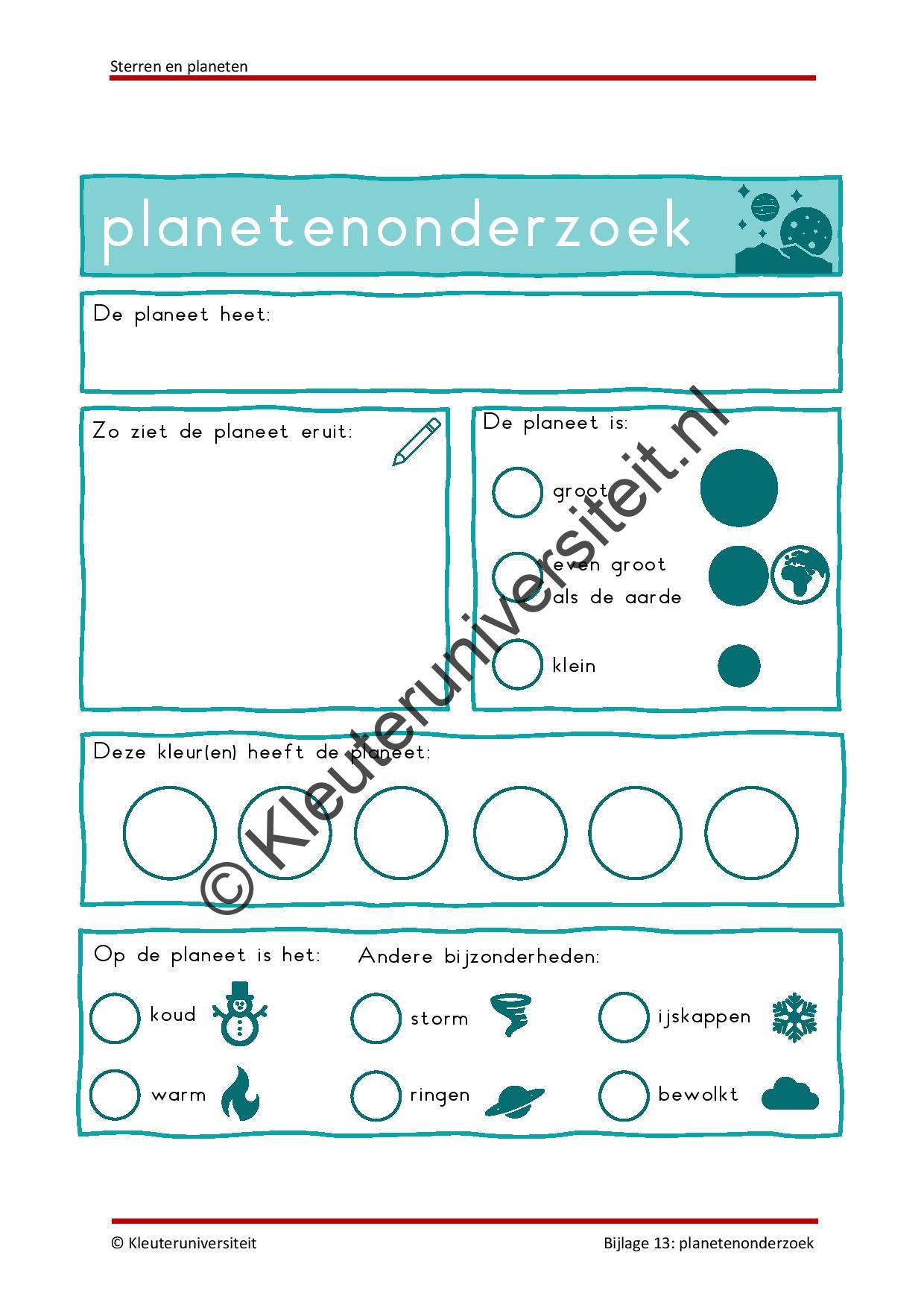 Sterren en planeten - Afbeelding 10
