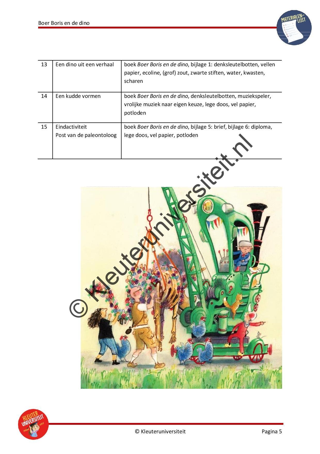 Boer Boris en de dino - Afbeelding 4