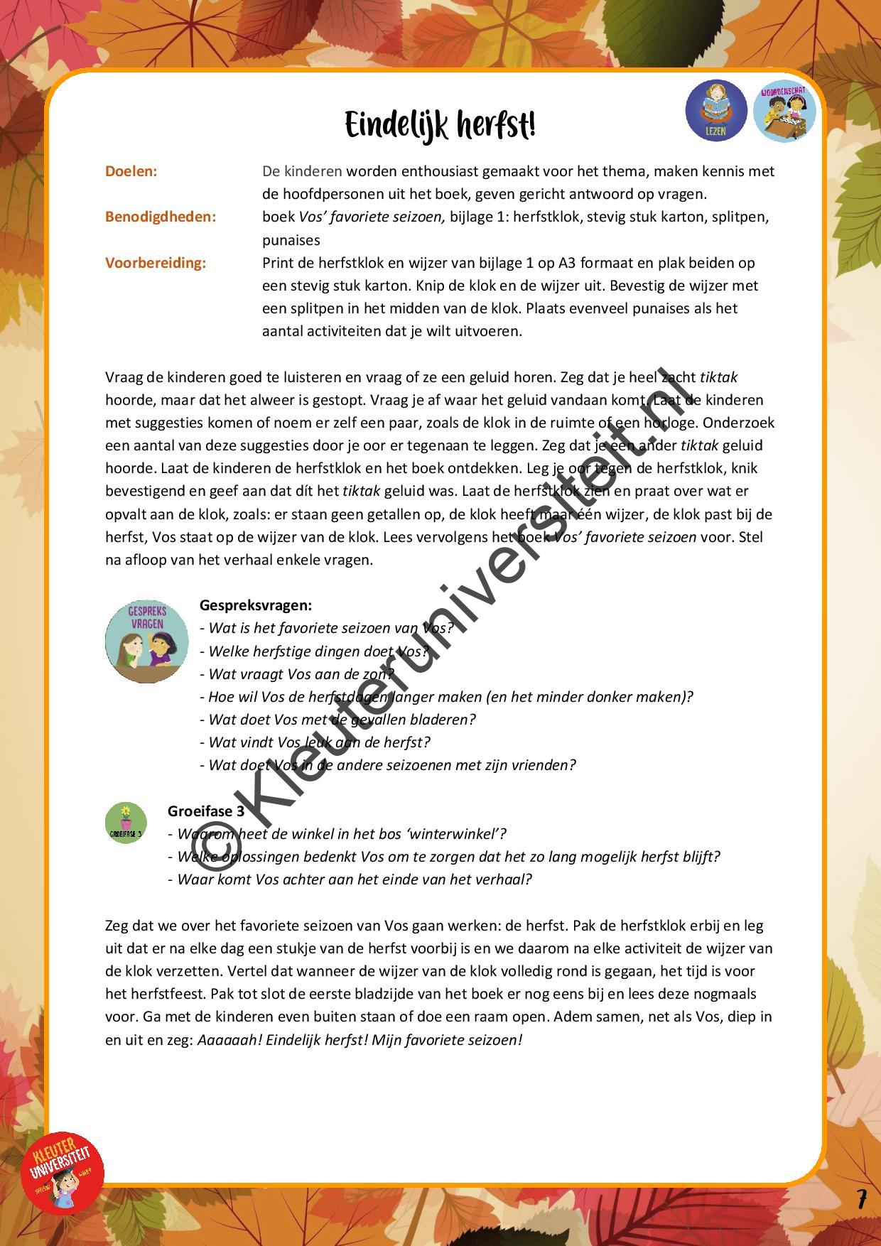 Vos' favoriete seizoen - Afbeelding 5