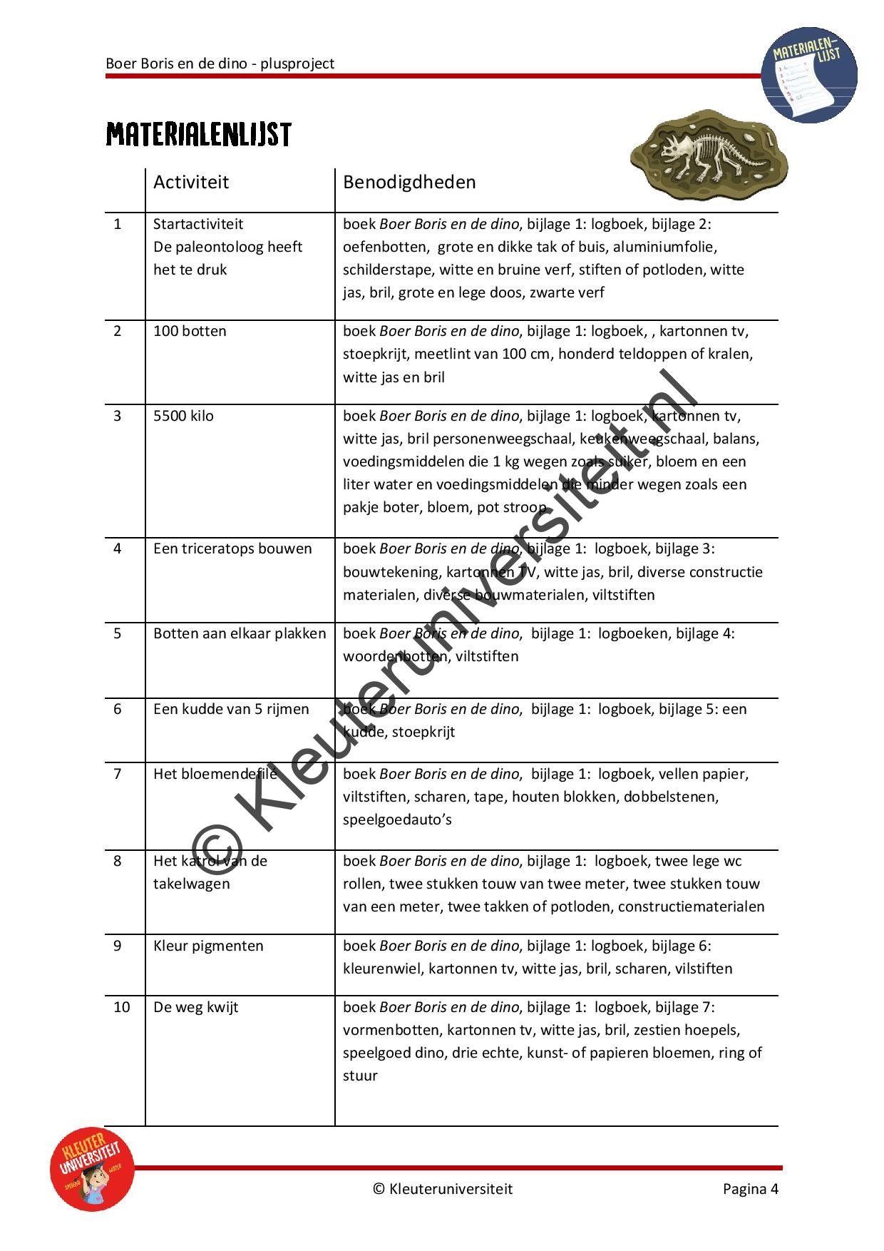 Boer Boris en de dino - plusproject - Afbeelding 3