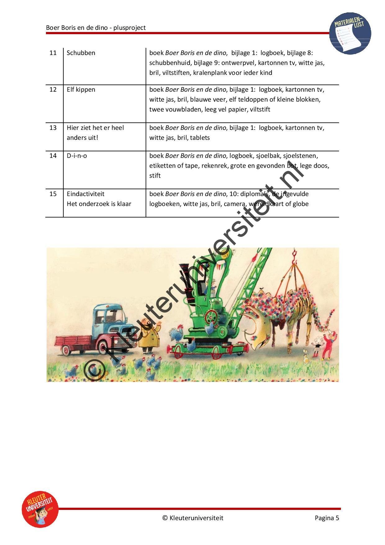 Boer Boris en de dino - plusproject - Afbeelding 4