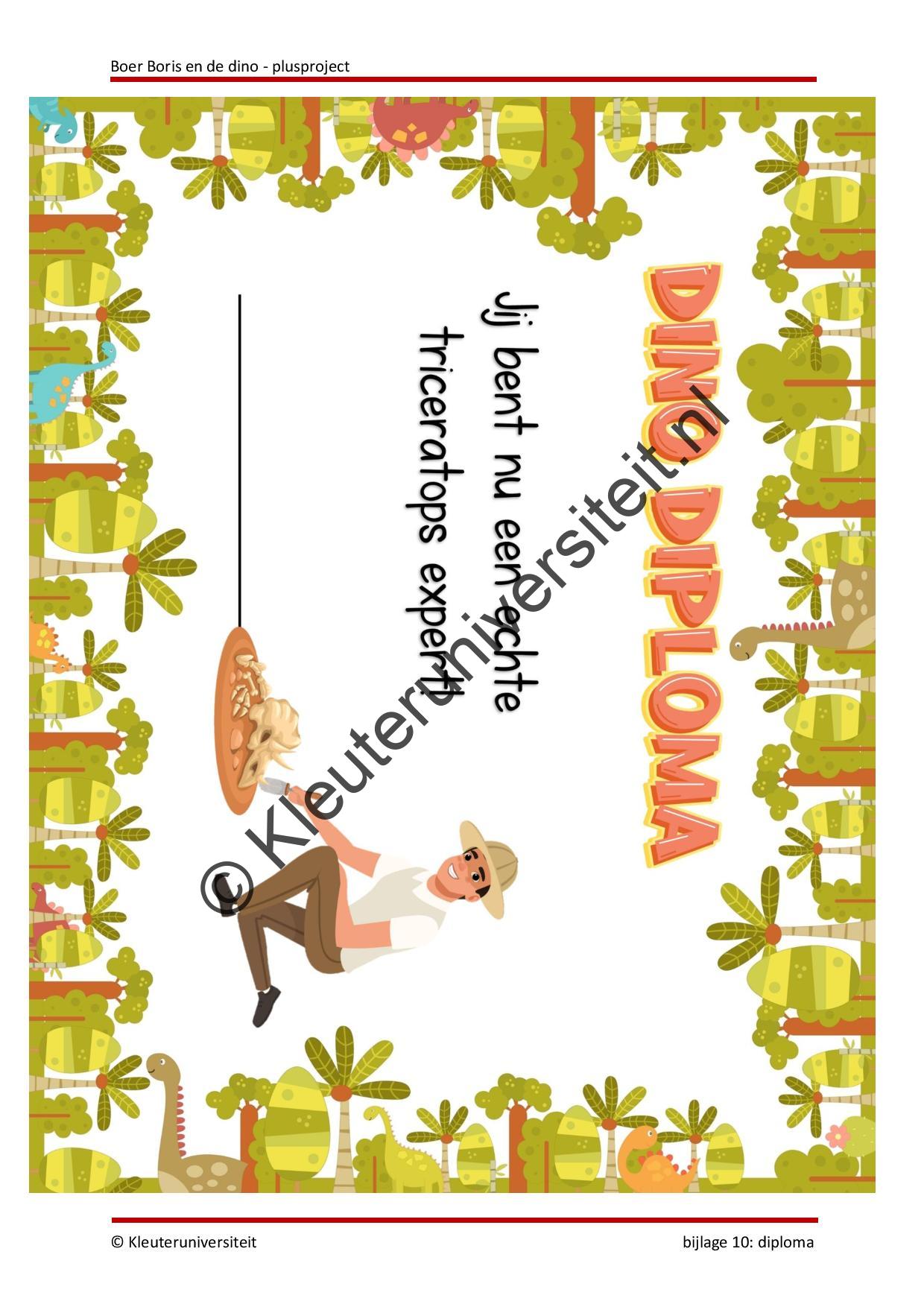 Boer Boris en de dino - plusproject - Afbeelding 9