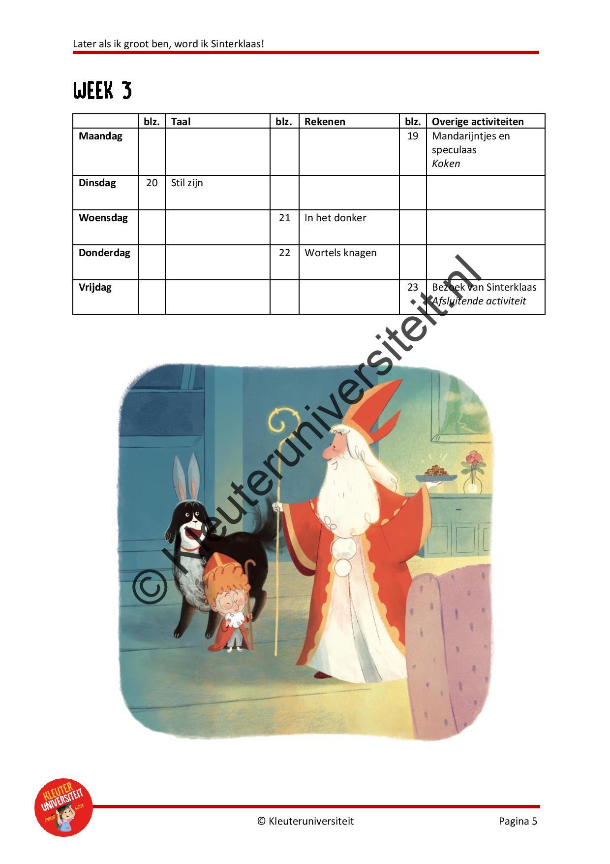 Later als ik groot ben word ik Sinterklaas - Afbeelding 4