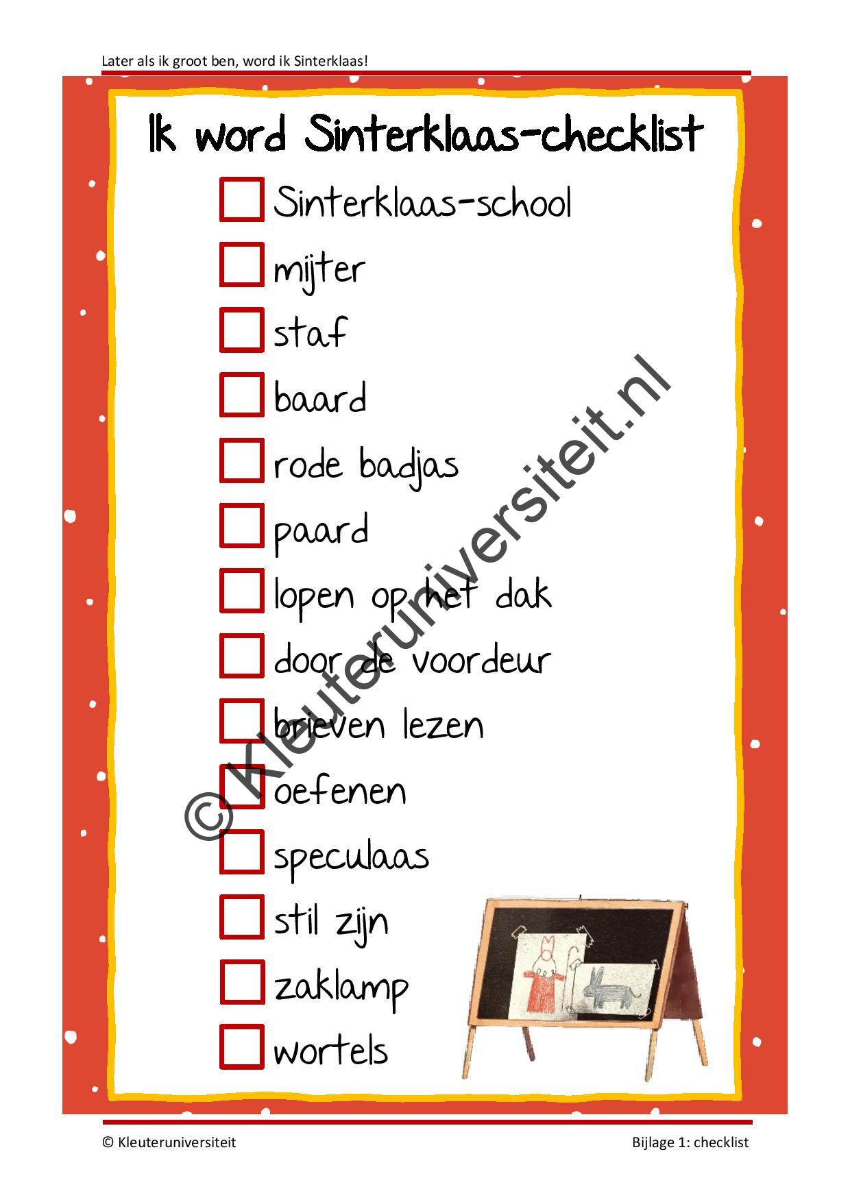Later als ik groot ben word ik Sinterklaas - Afbeelding 7