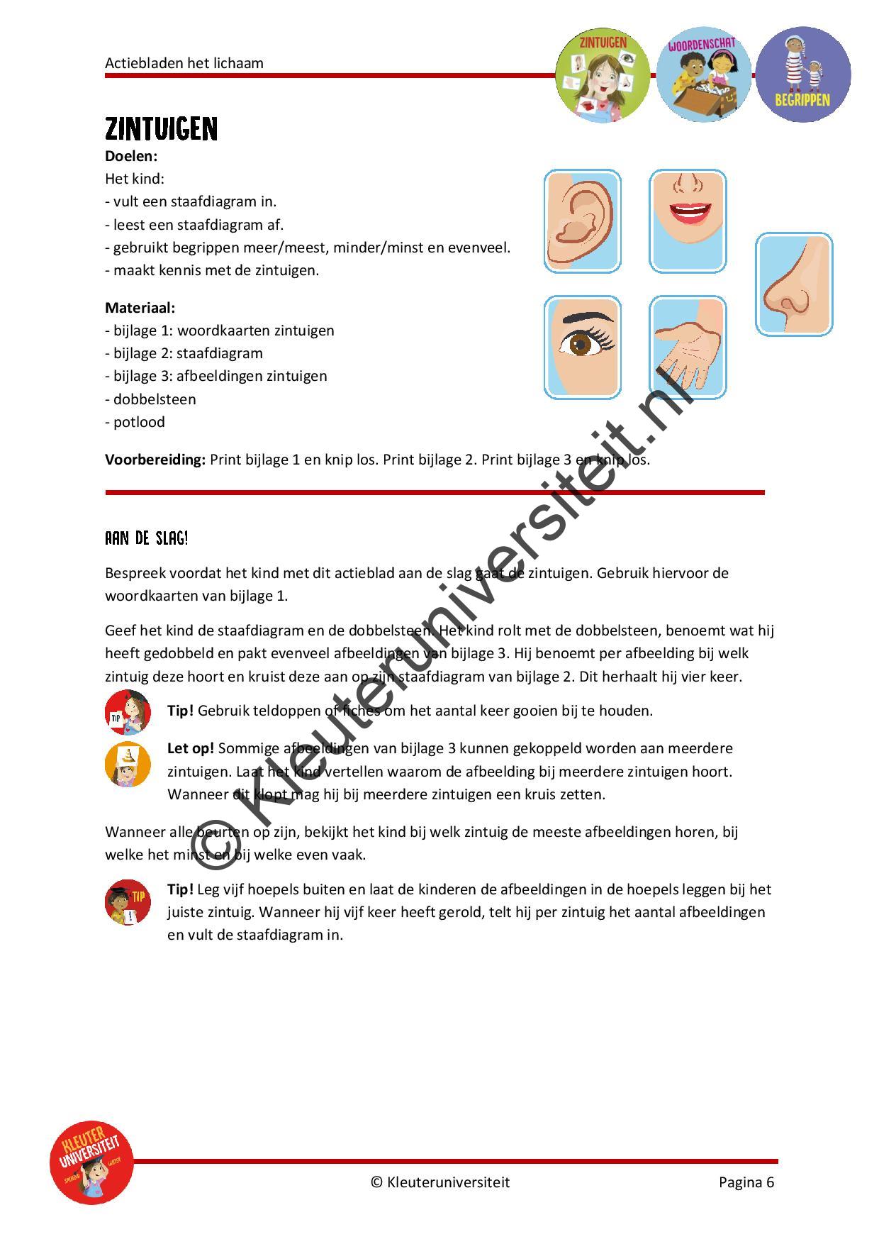 Actiebladen het lichaam - Afbeelding 5