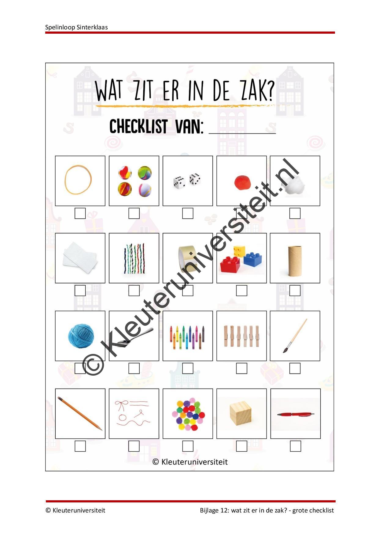 Spelinloop Sinterklaas - Afbeelding 10