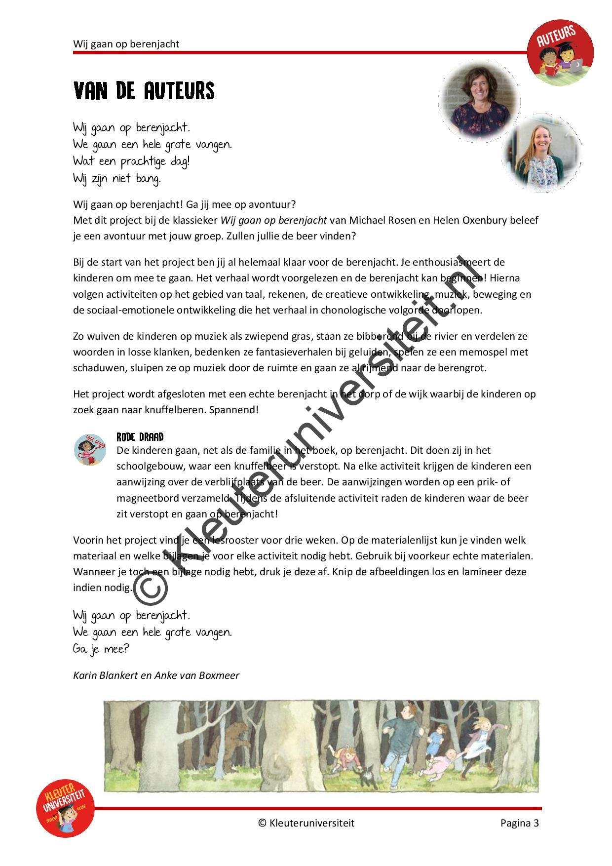 Wij gaan op berenjacht - versie 2024 - Afbeelding 2