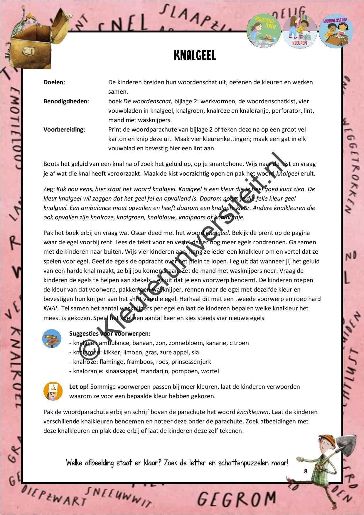 Op zoek naar de woordenschat - Afbeelding 5